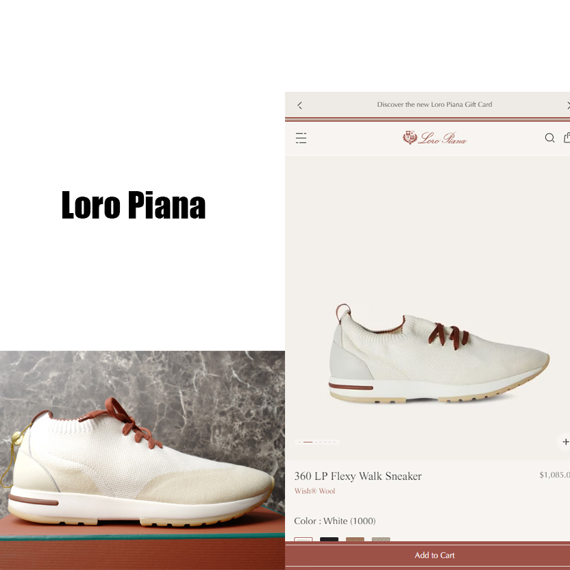 Loro Piana 360 LP Flexy Walk Sneaker - DesignerGu
