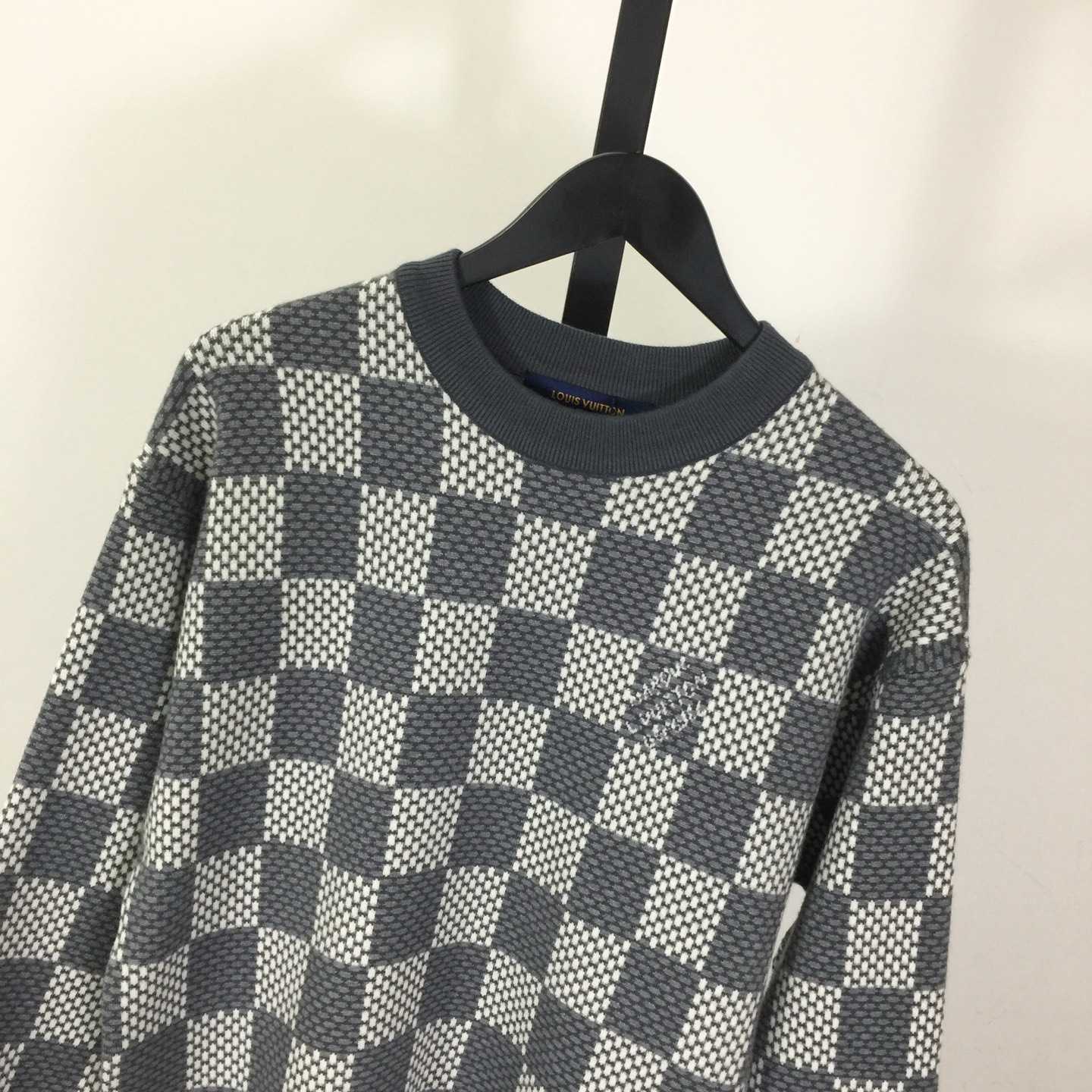 Louis Vuitton Damier Wool Blend Pullover - DesignerGu