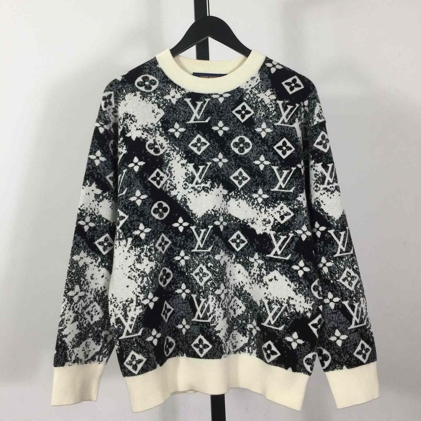 Louis Vuitton Monogram Wool Pullover - DesignerGu