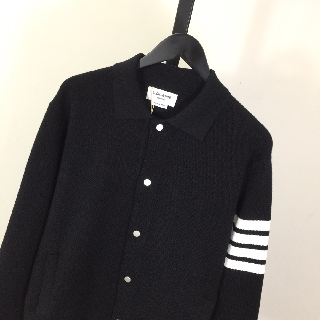 Thom Browne 4-Bar Cardigan - DesignerGu