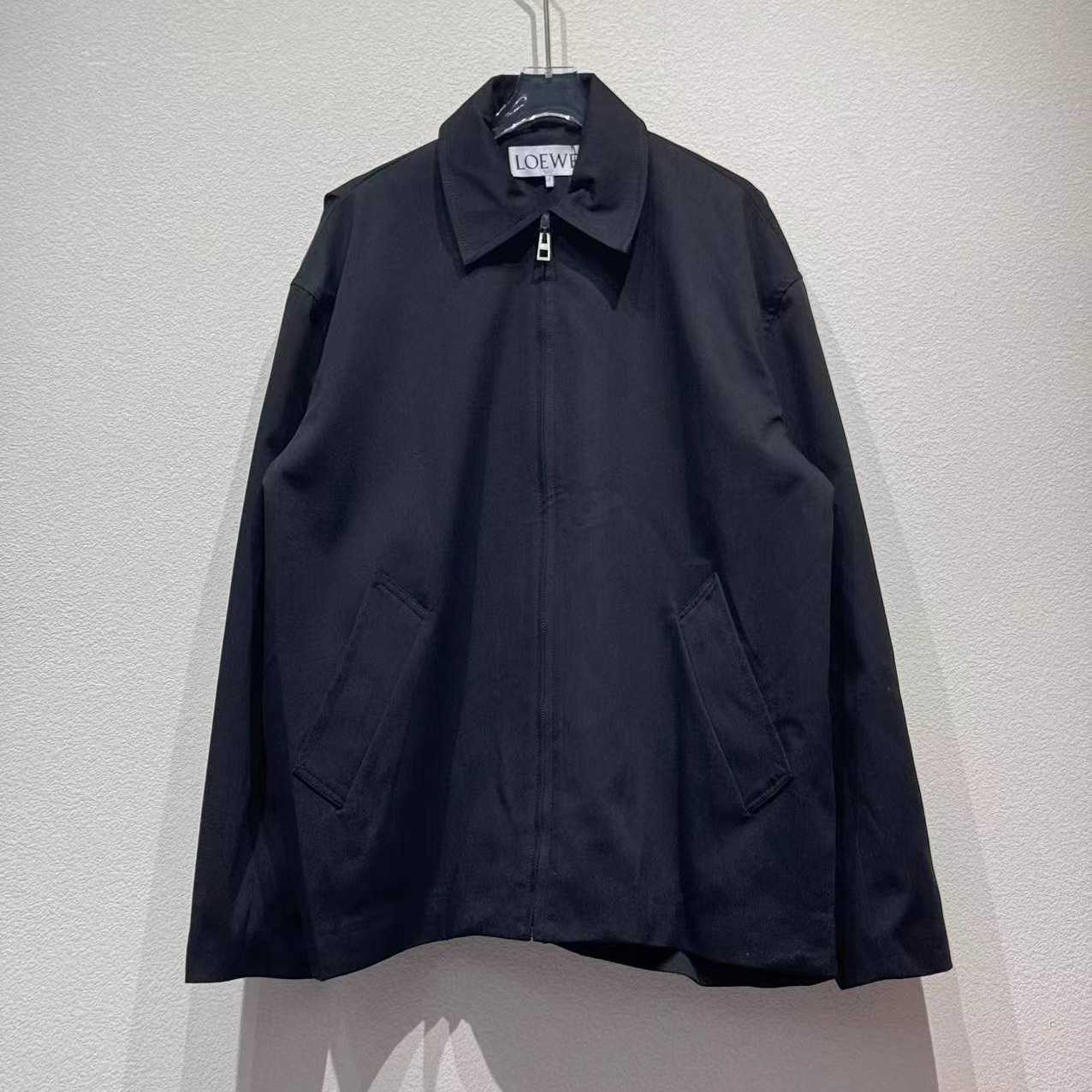 Loewe Draped Jacket In Cotton And Silk - DesignerGu