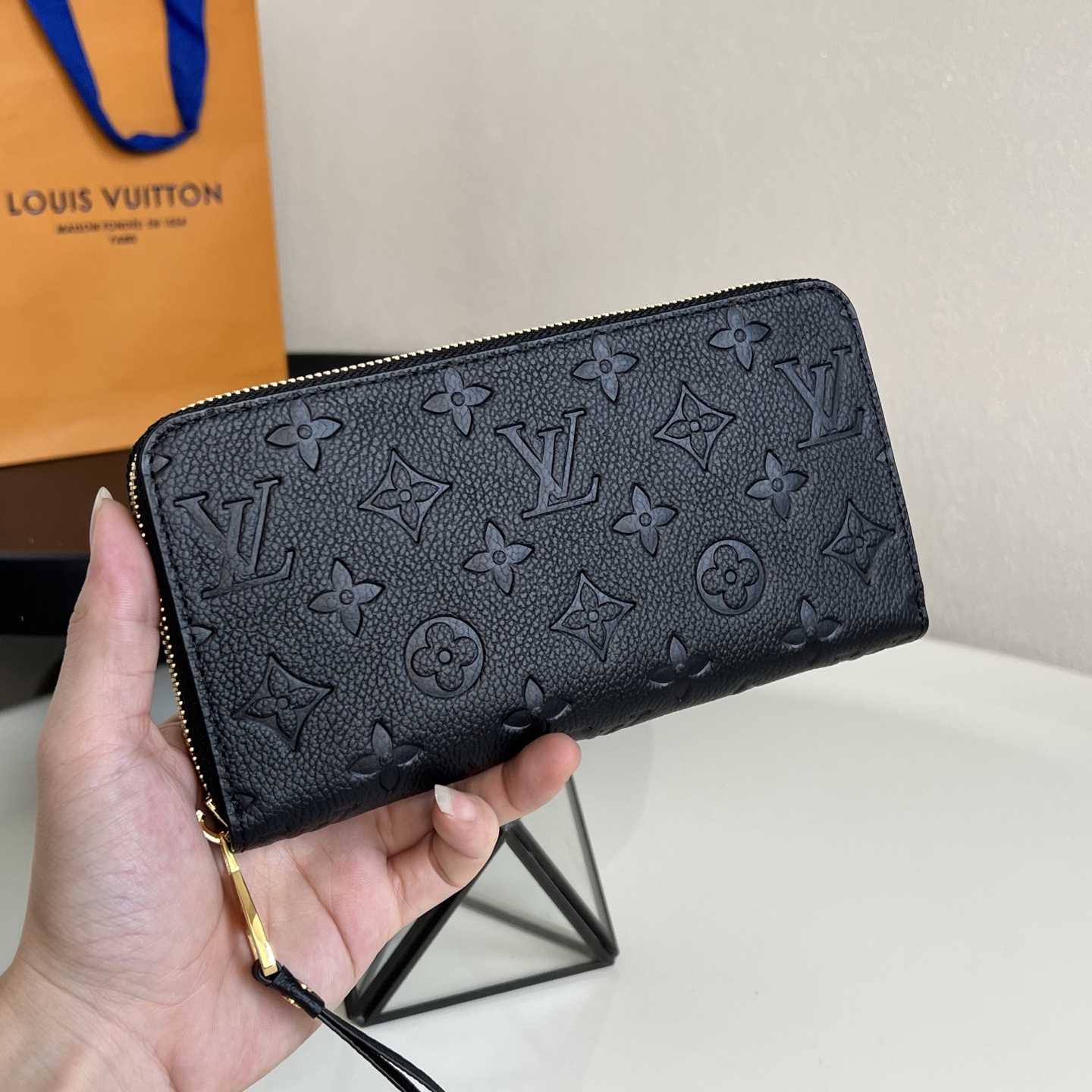 Louis Vuitton Empreinte Zippy Wallet   (19.5X10cm)  m61864 - DesignerGu