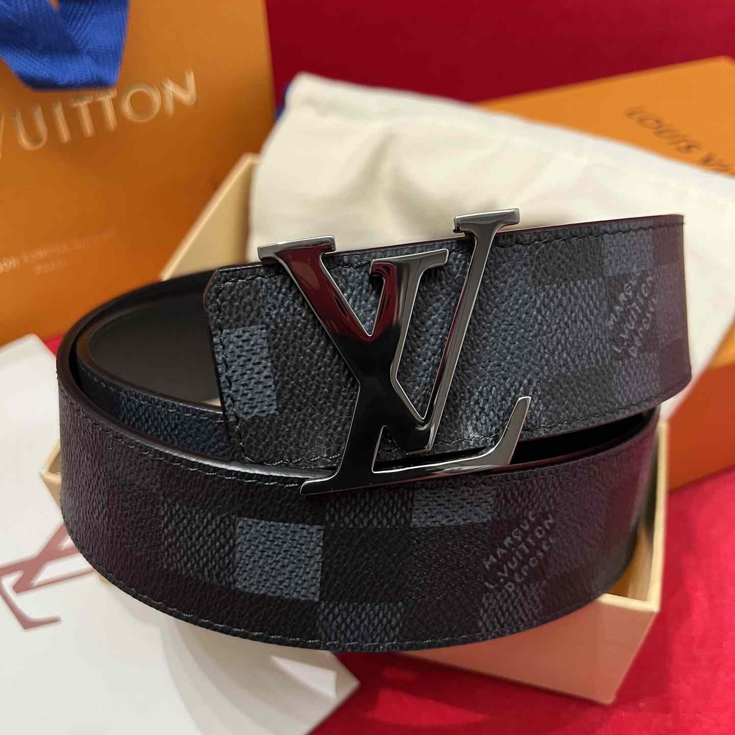 Louis Vuitton Reversible Belt - DesignerGu