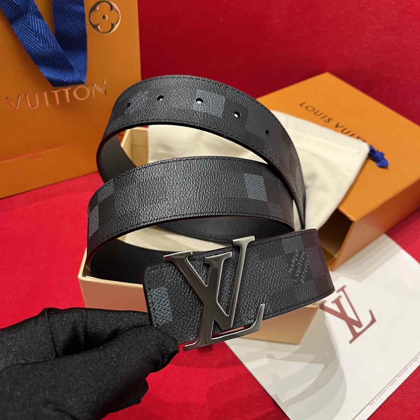Louis Vuitton Reversible Belt - DesignerGu