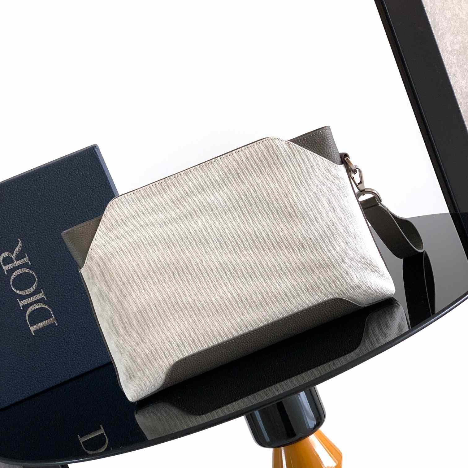 Dior Normandie A5 Triangle Pouch  - DesignerGu