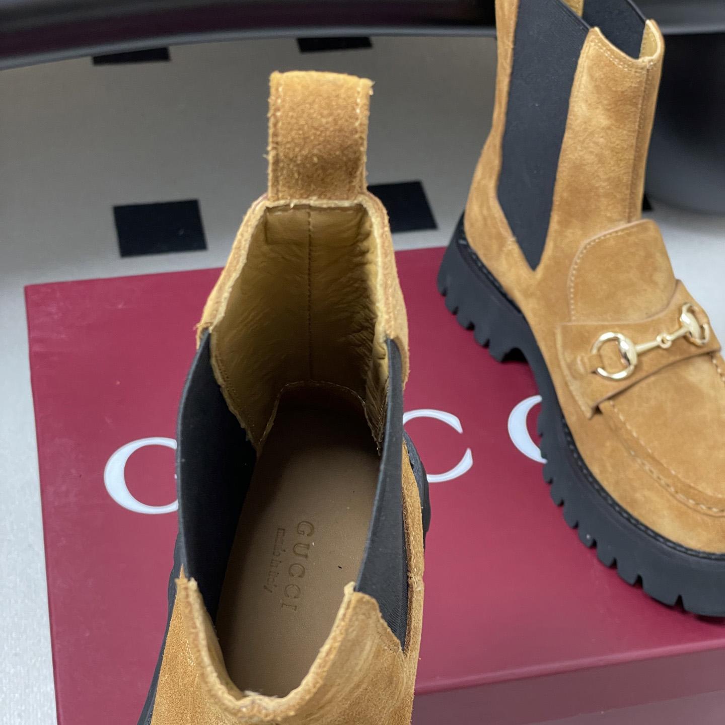 Gucci Women's Ankle Boot With Horsebit - DesignerGu