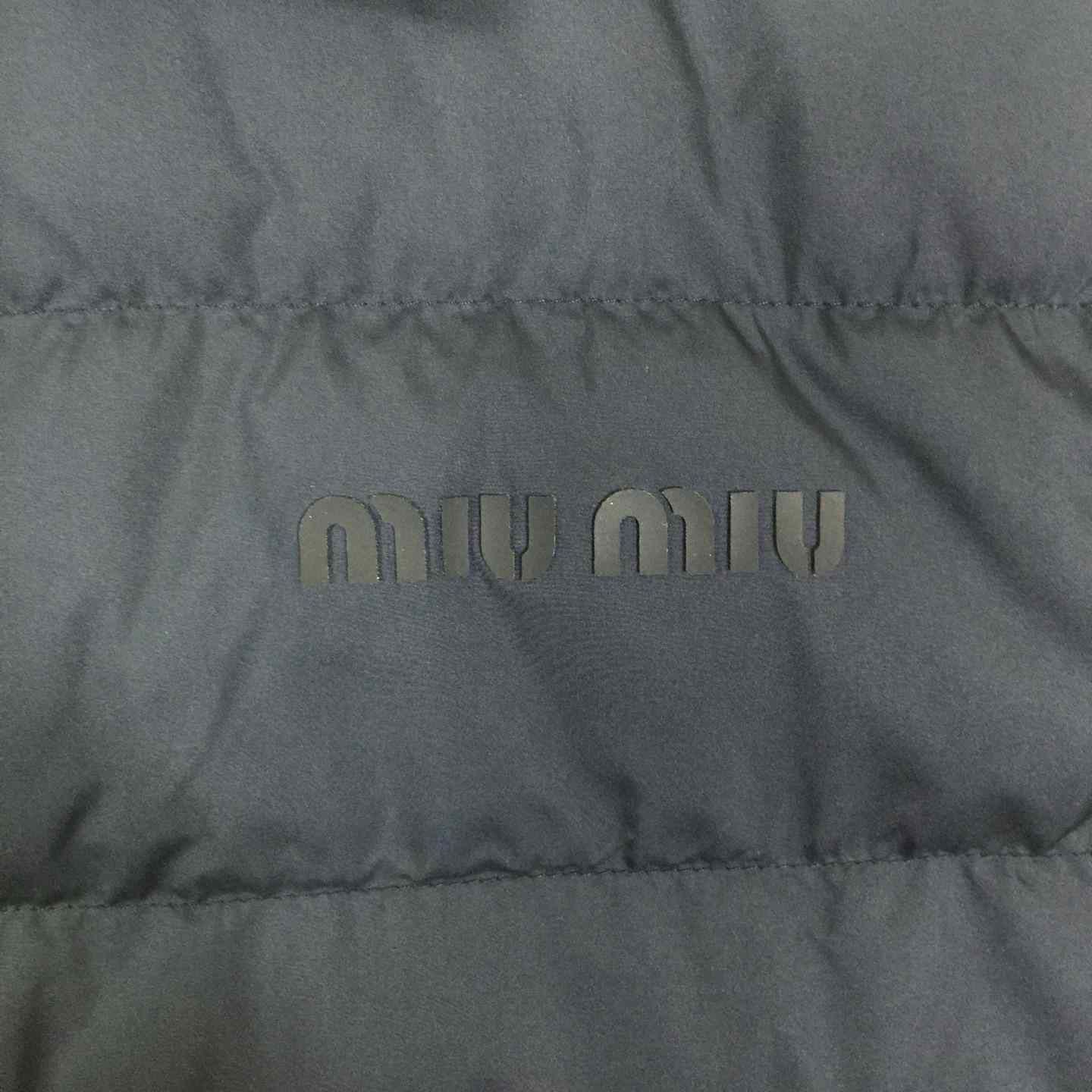 Miu Miu Technical Pongé Down Vest - DesignerGu