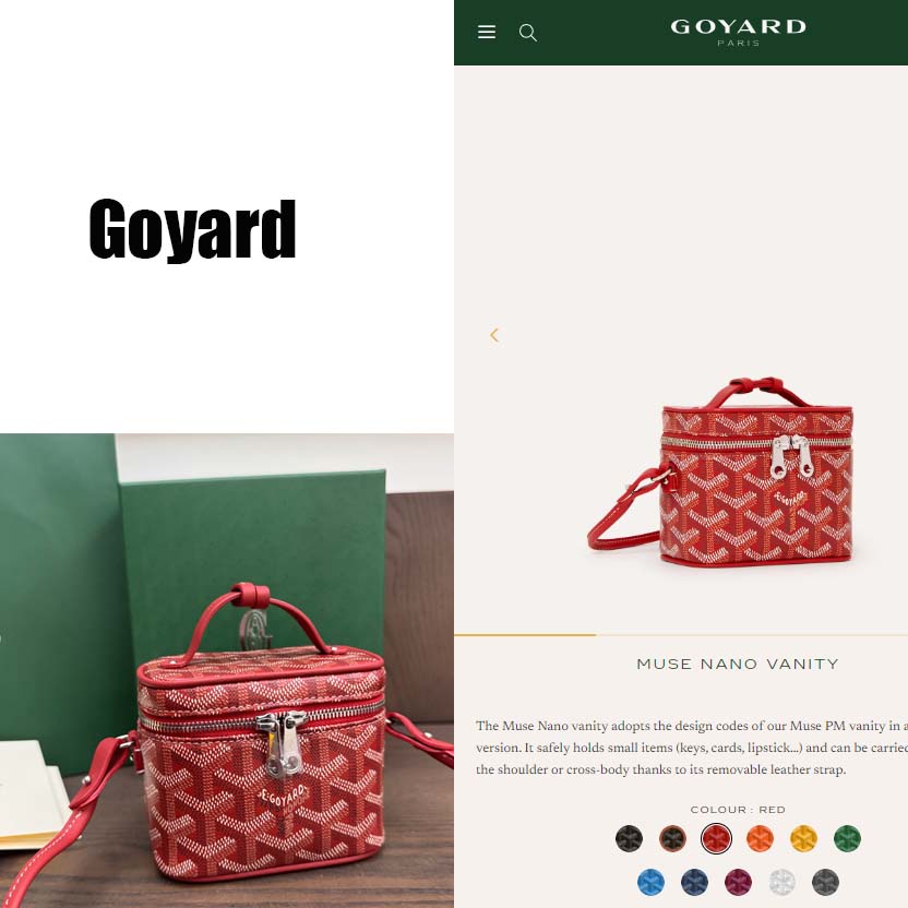 Goyard Muse Nano Vanity - DesignerGu