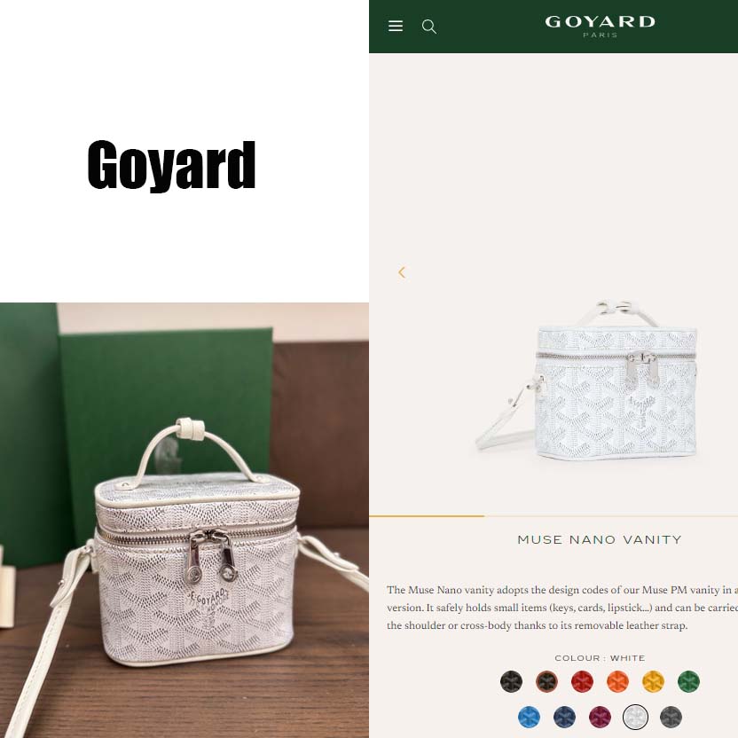 Goyard Muse Nano Vanity - DesignerGu