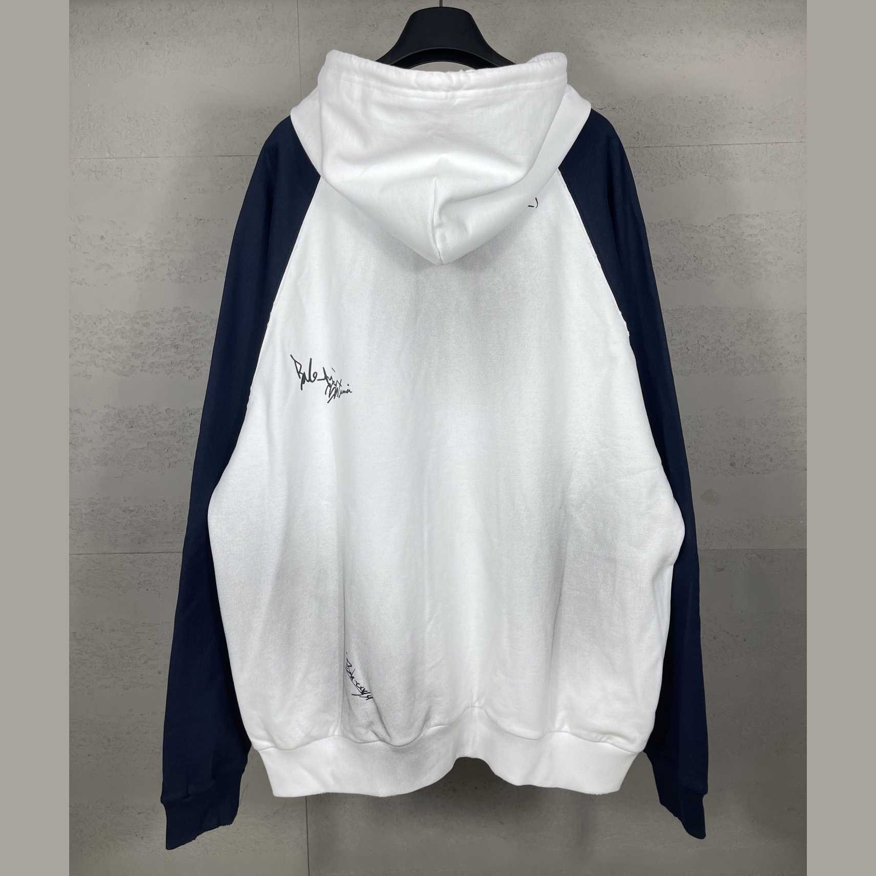 Balenciaga Banana Raglan Oversized Zip-Up Hoodie  - DesignerGu