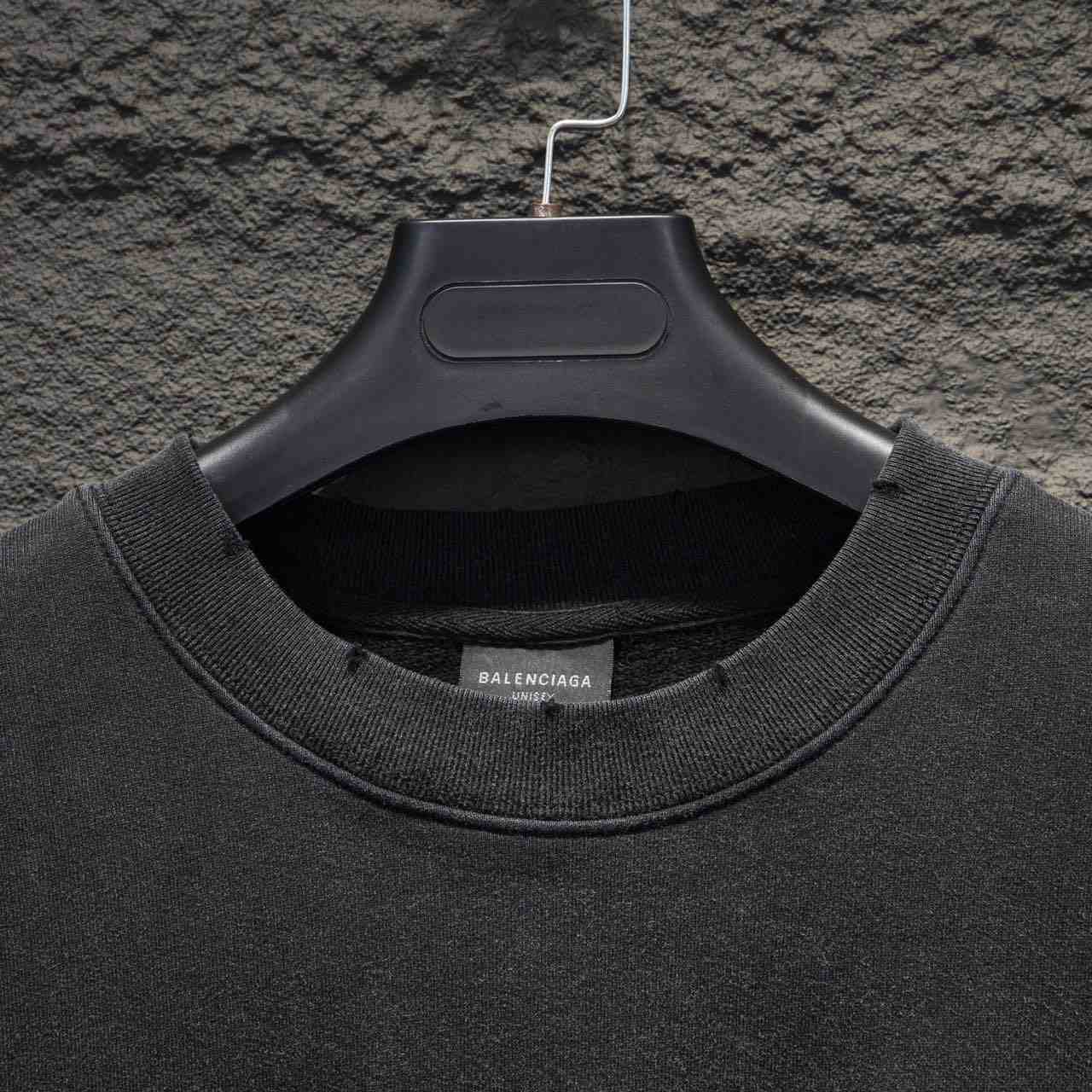 Balenciaga Tape Type Double Front Sweatshirt  - DesignerGu