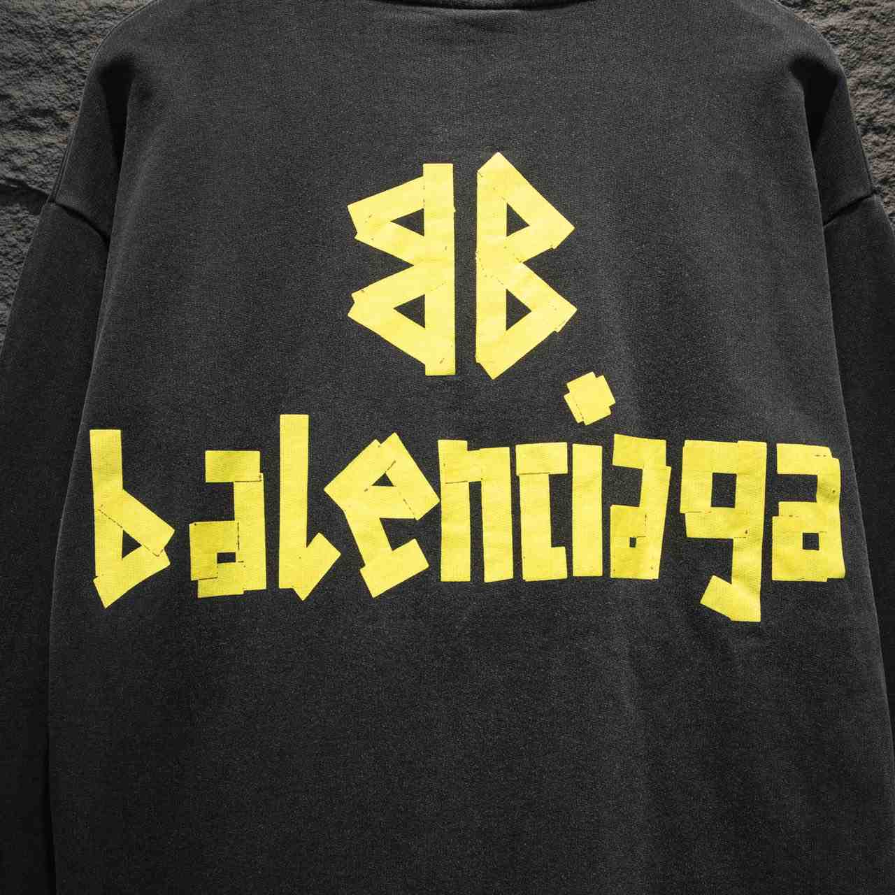 Balenciaga Tape Type Double Front Sweatshirt  - DesignerGu