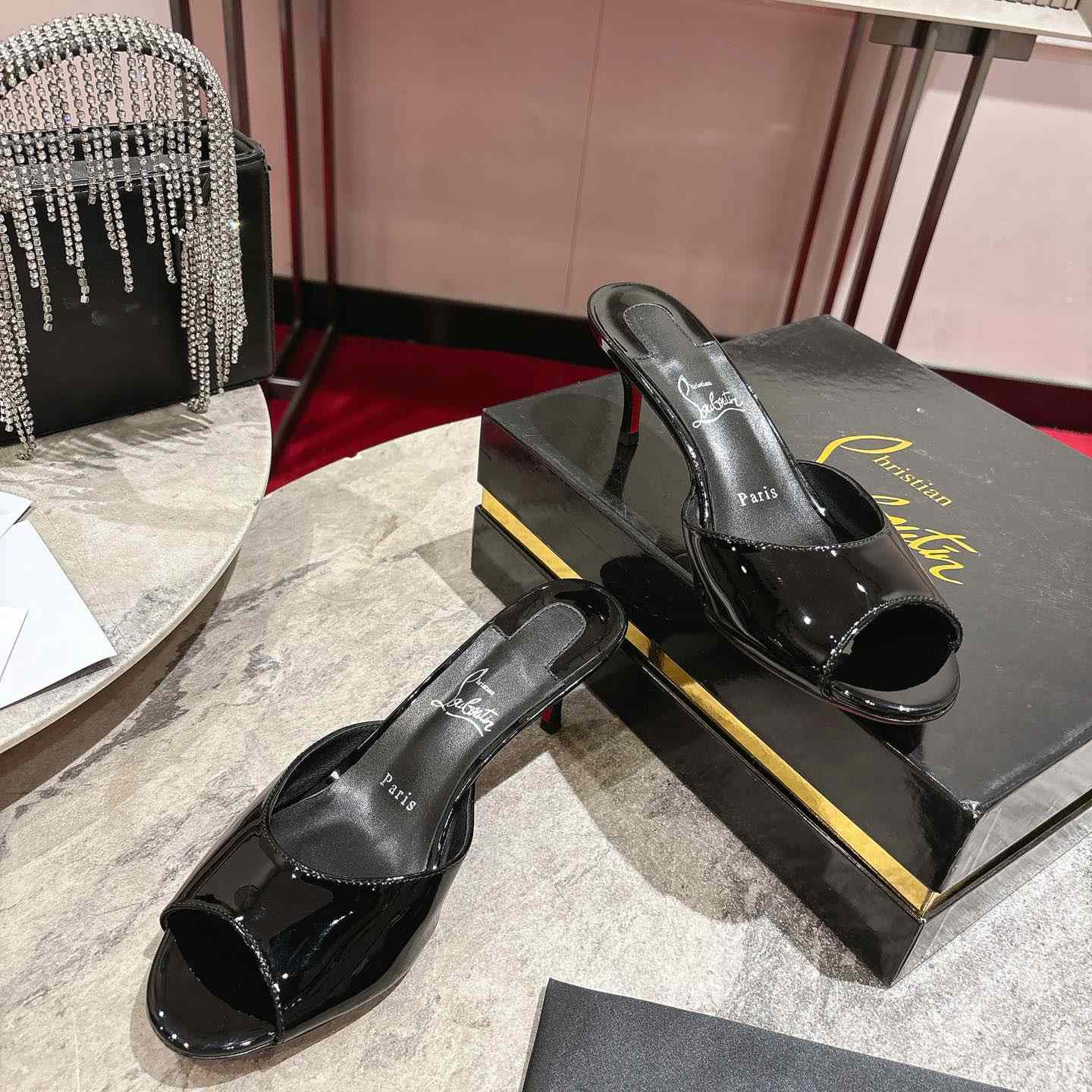 Christian Louboutin Me Dolly - 65 mm Mules - DesignerGu