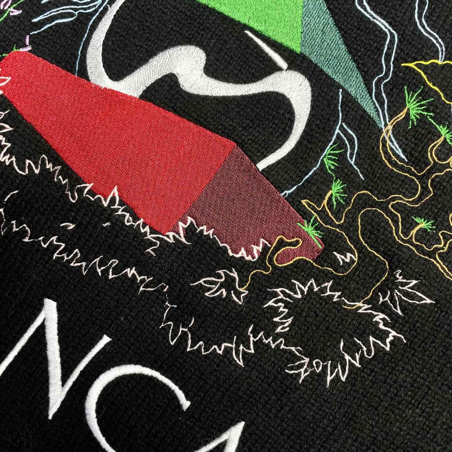 Casablanca Embroidered Panel Cardigan   Z6035 - DesignerGu