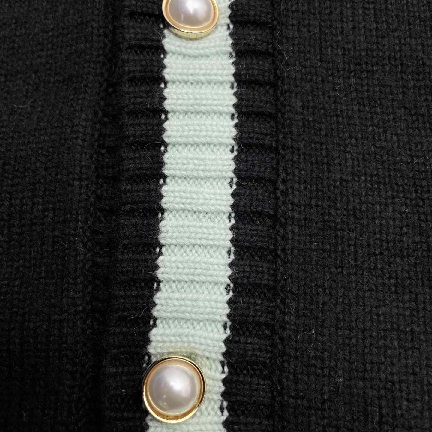 Casablanca Embroidered Panel Cardigan   Z6035 - DesignerGu