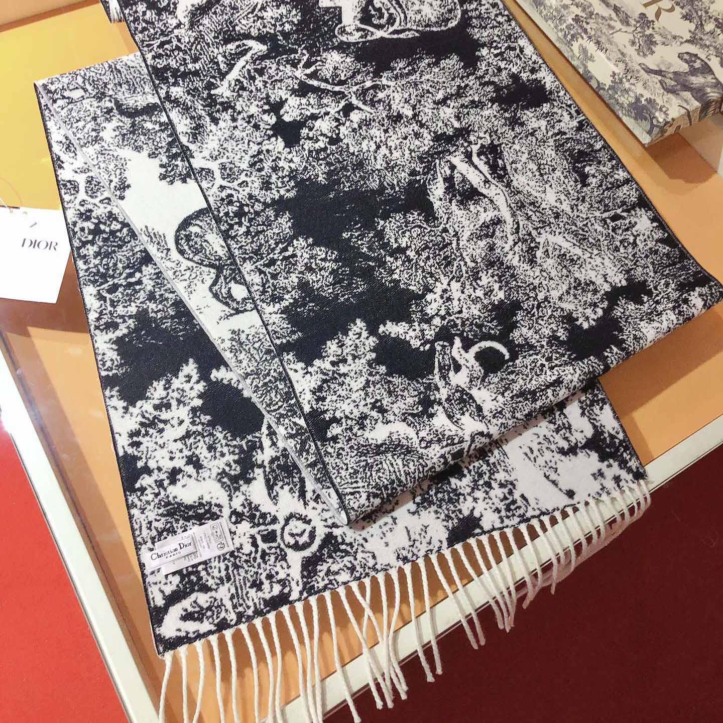 Dior Toile de Jouy Sauvage Scarf - DesignerGu