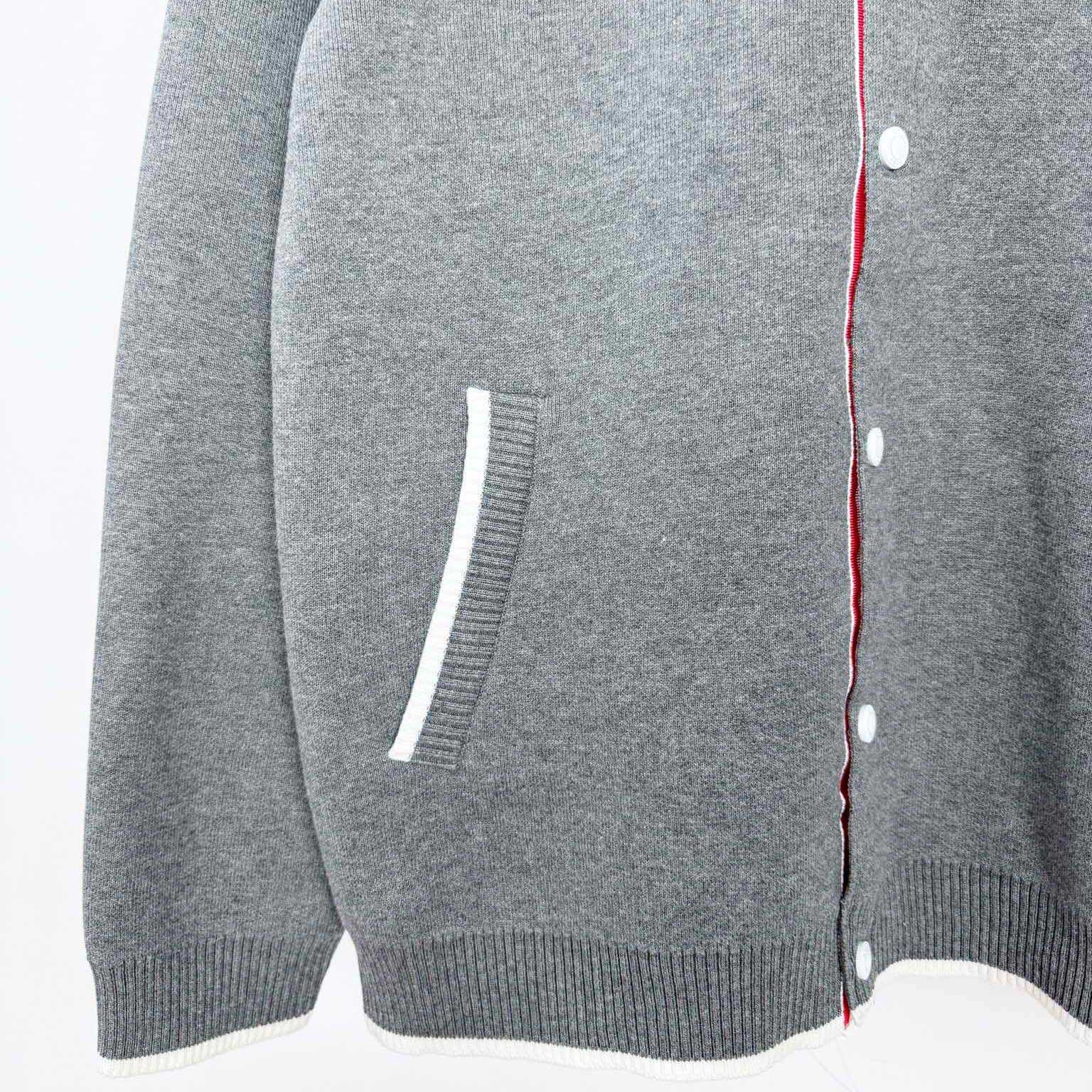 Thom Browne Wool Knit Cardigan - DesignerGu