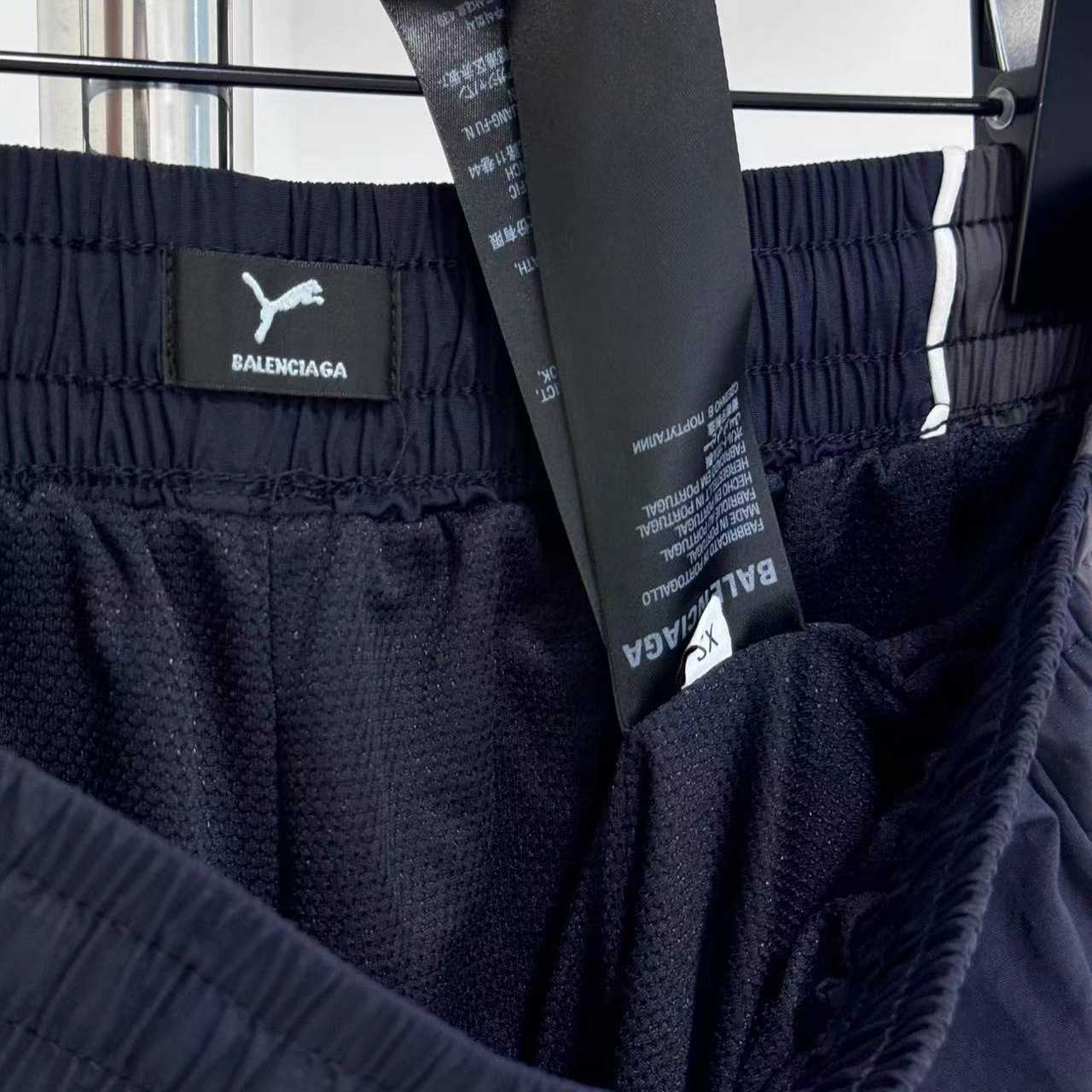 Balenciaga I PUMA Tracksuit Pants In Elephant Grey - DesignerGu