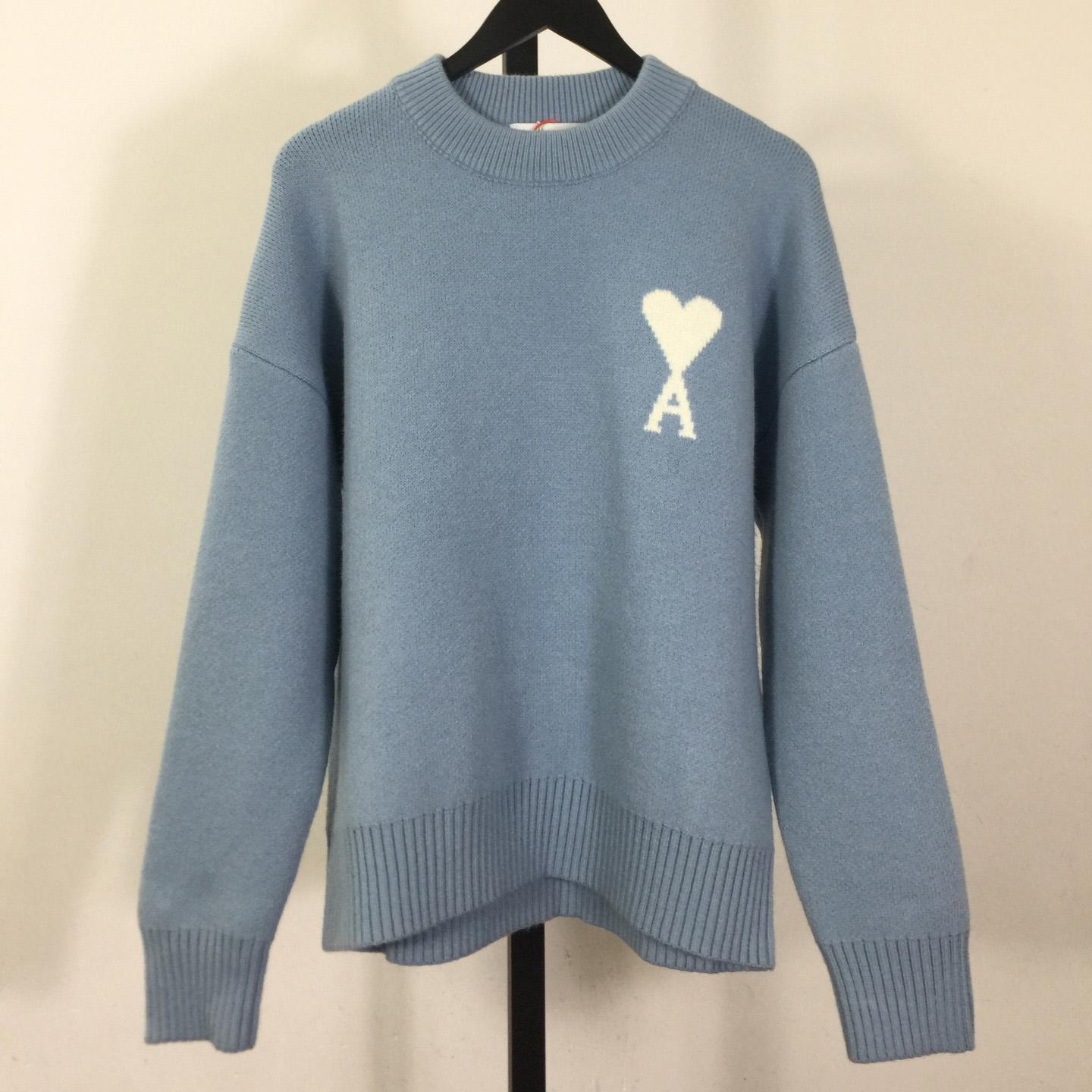 AMI Paris Ami De Coeur Sweater - DesignerGu