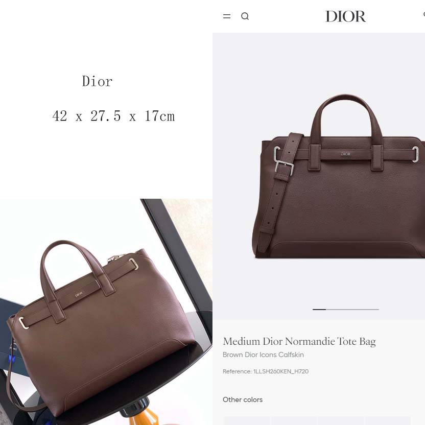 Dior Medium Dior Normandie Tote Bag  - DesignerGu