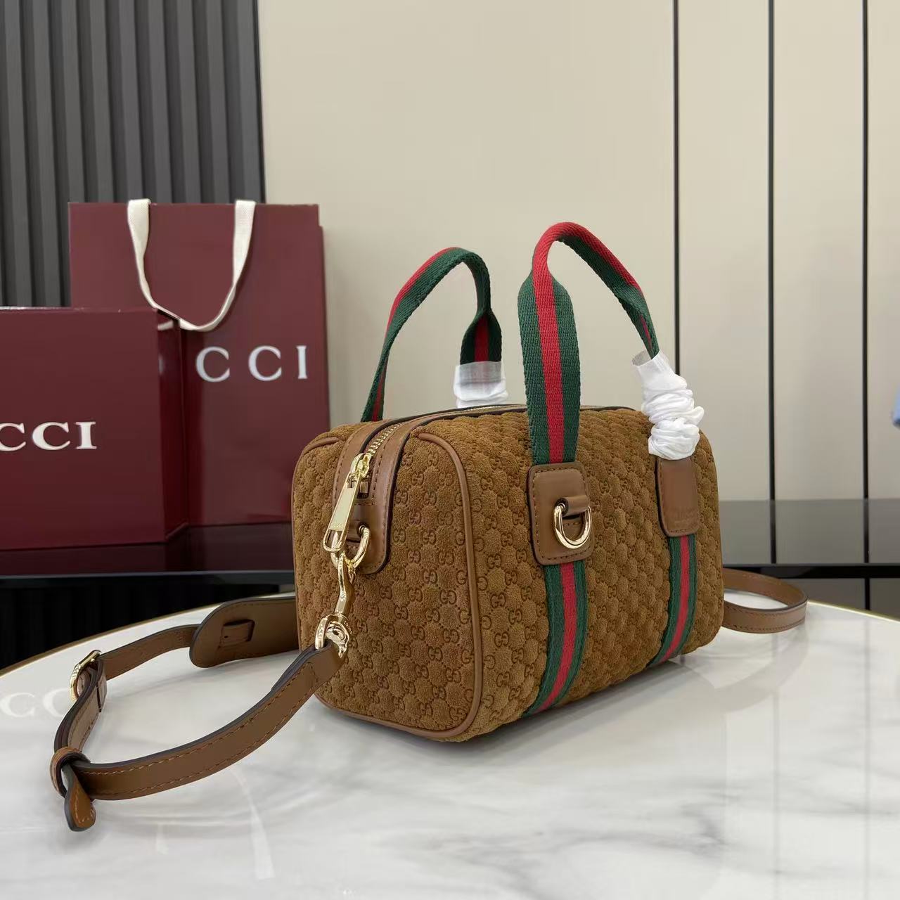 Gucci Mini GG Handbag - DesignerGu