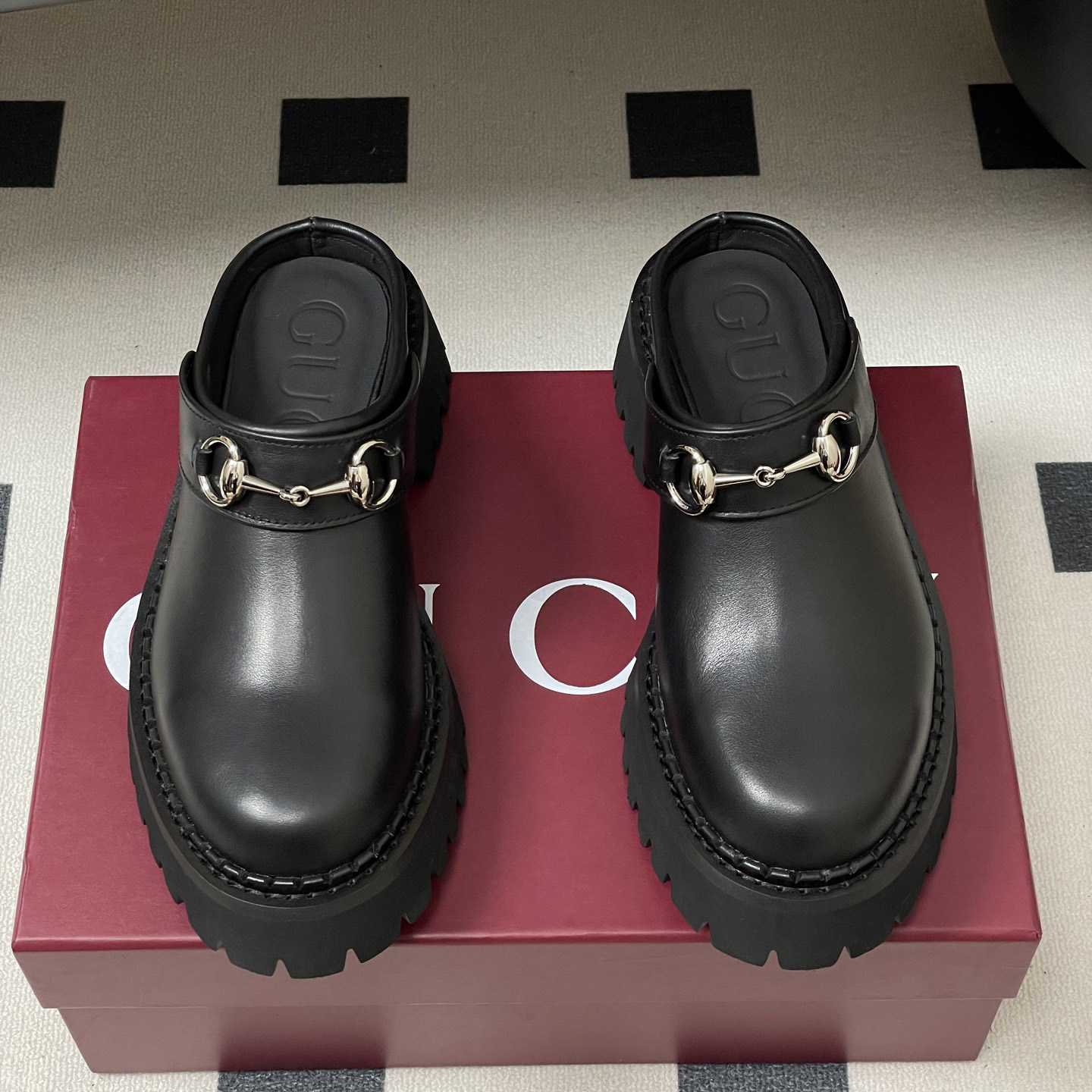 Gucci Women's Mule With Horsebit - DesignerGu