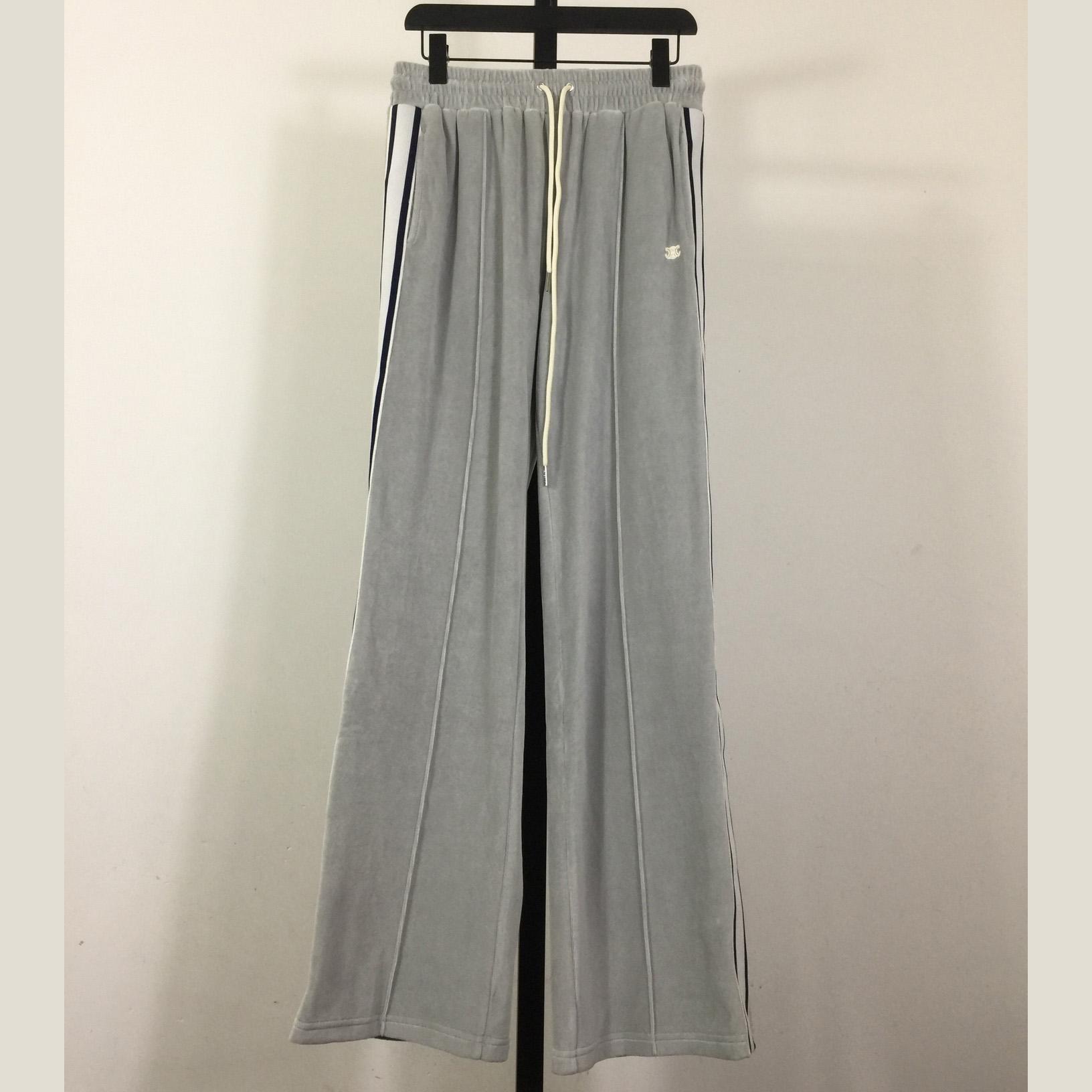 Celine Tracksuit Pants In Velvet Jersey - DesignerGu