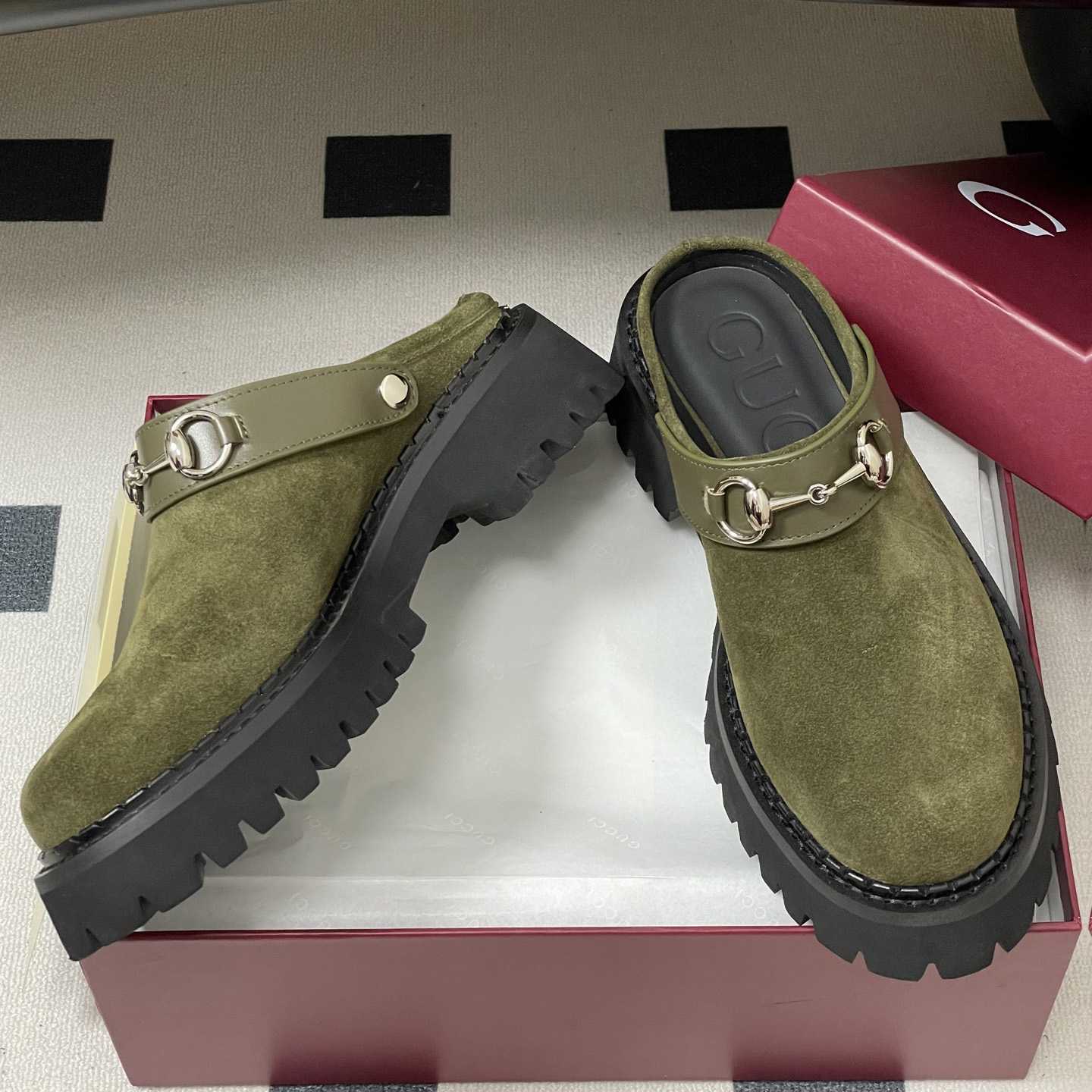 Gucci Women's Mule With Horsebit - DesignerGu