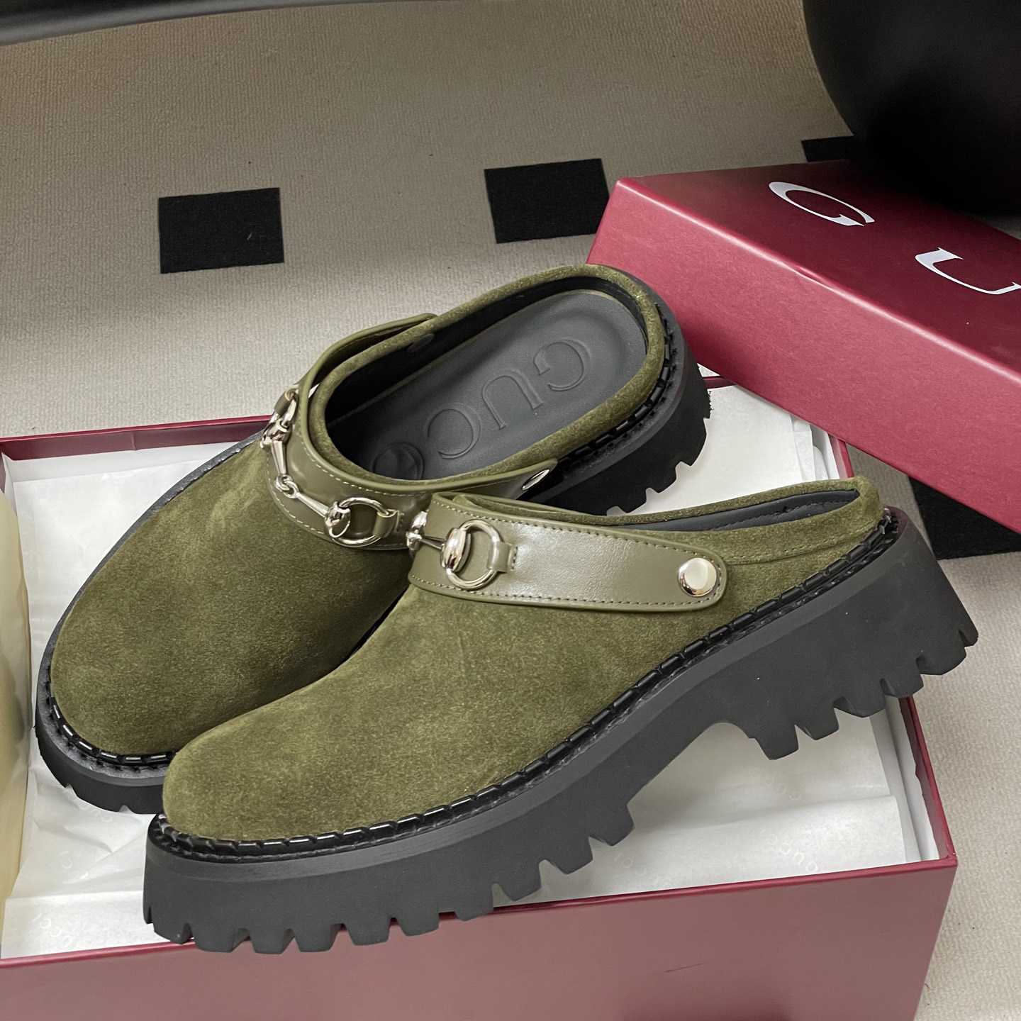 Gucci Women's Mule With Horsebit - DesignerGu