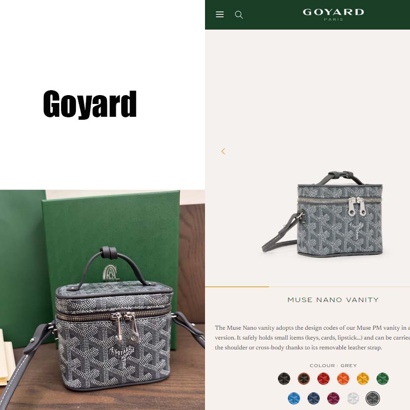 Goyard Muse Nano Vanity - DesignerGu