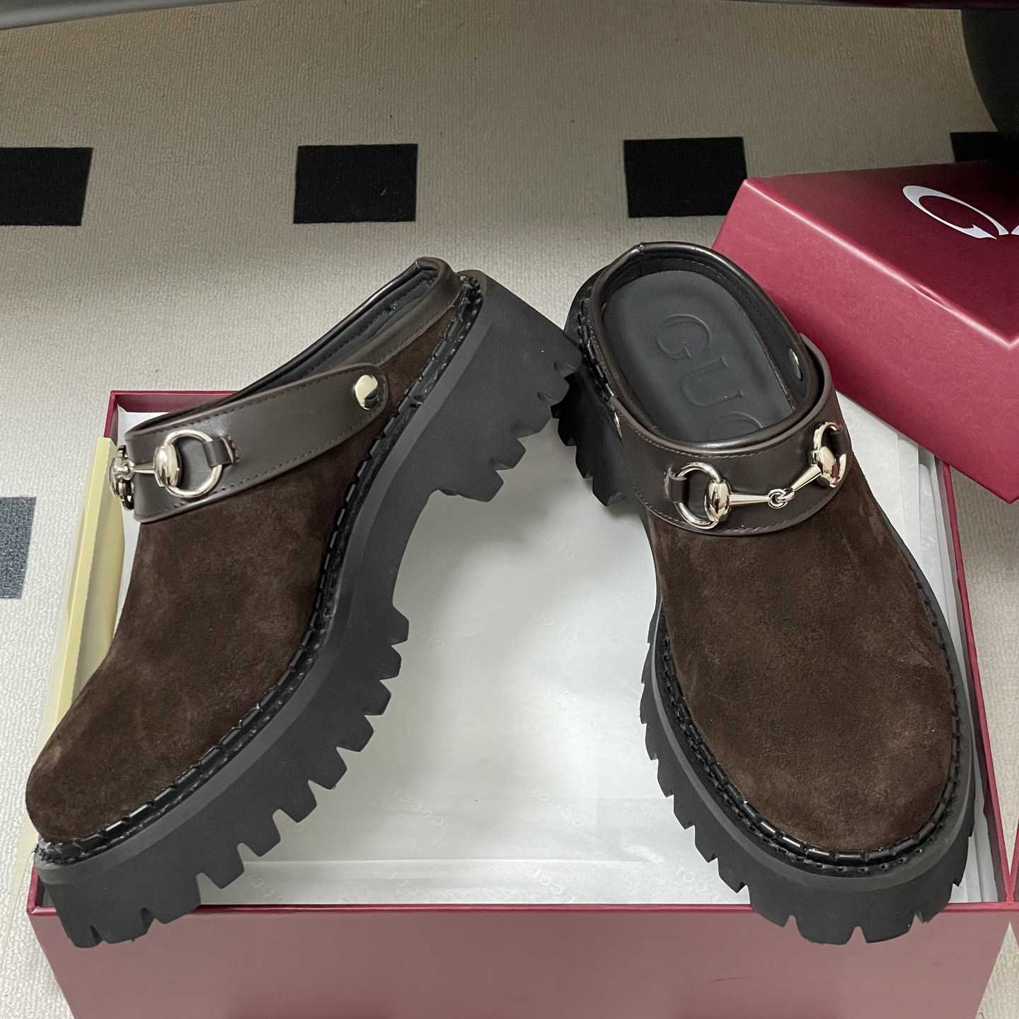 Gucci Women's Mule With Horsebit - DesignerGu