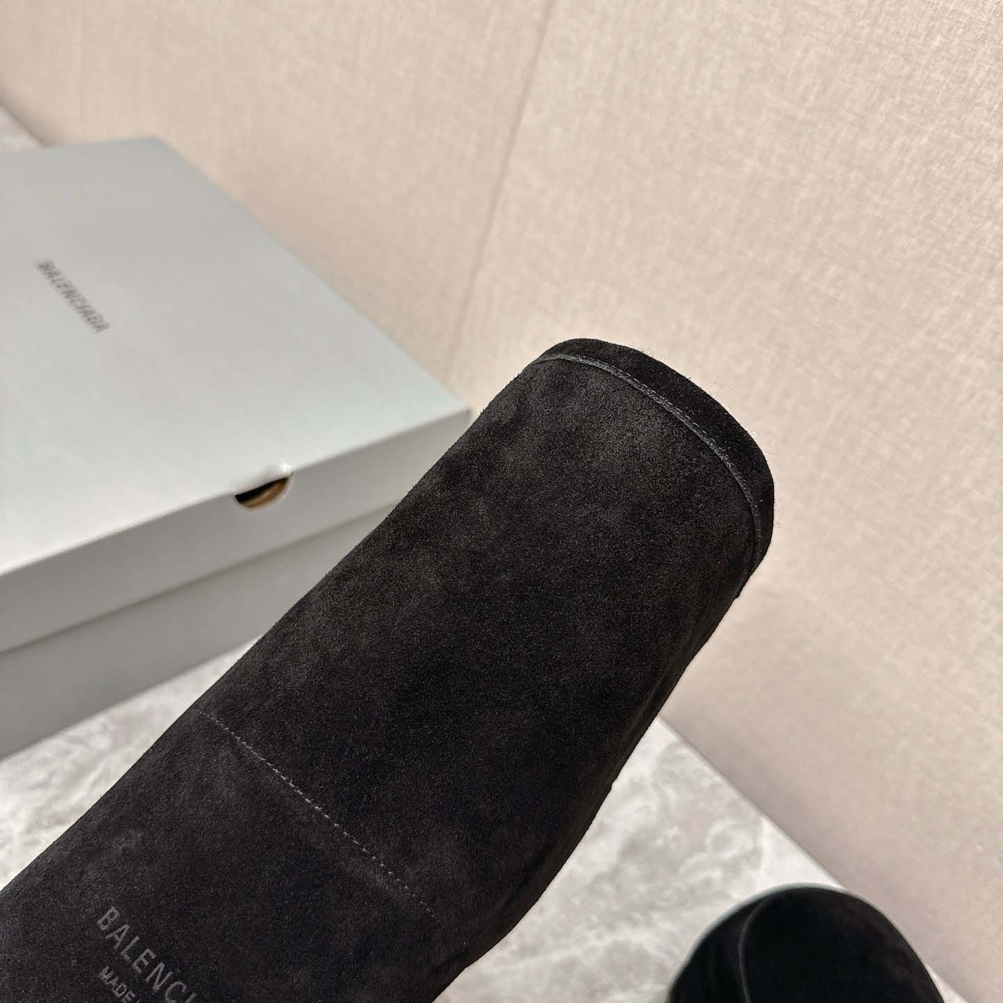 Balenciaga Alaska Fur High Boots - DesignerGu