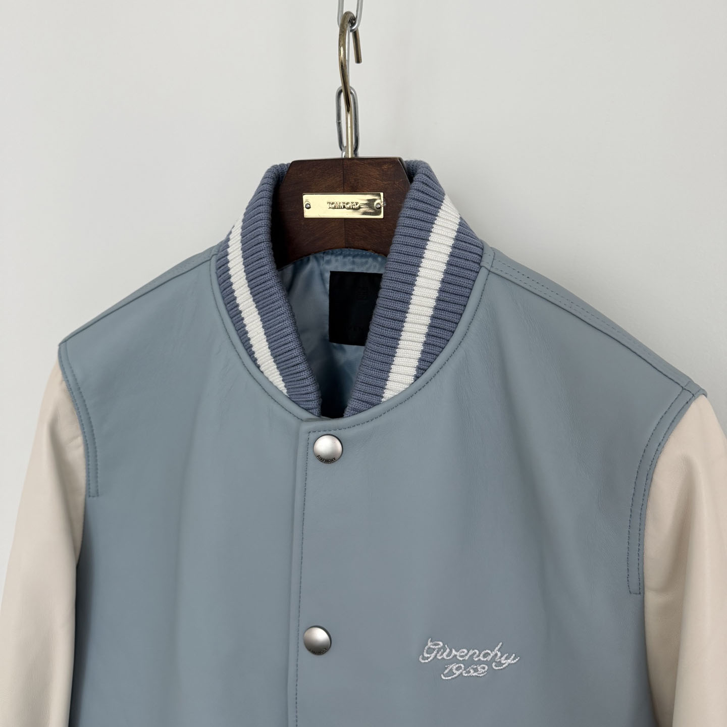 Givenchy Leather Bomber Jacket - DesignerGu