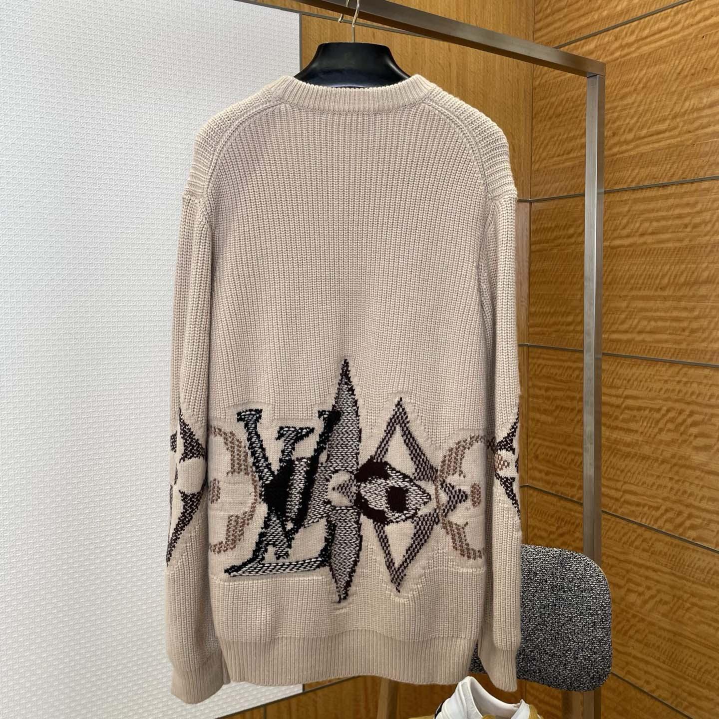 Louis Vuitton Graphic Knitted Crewneck   1AJBVT - DesignerGu