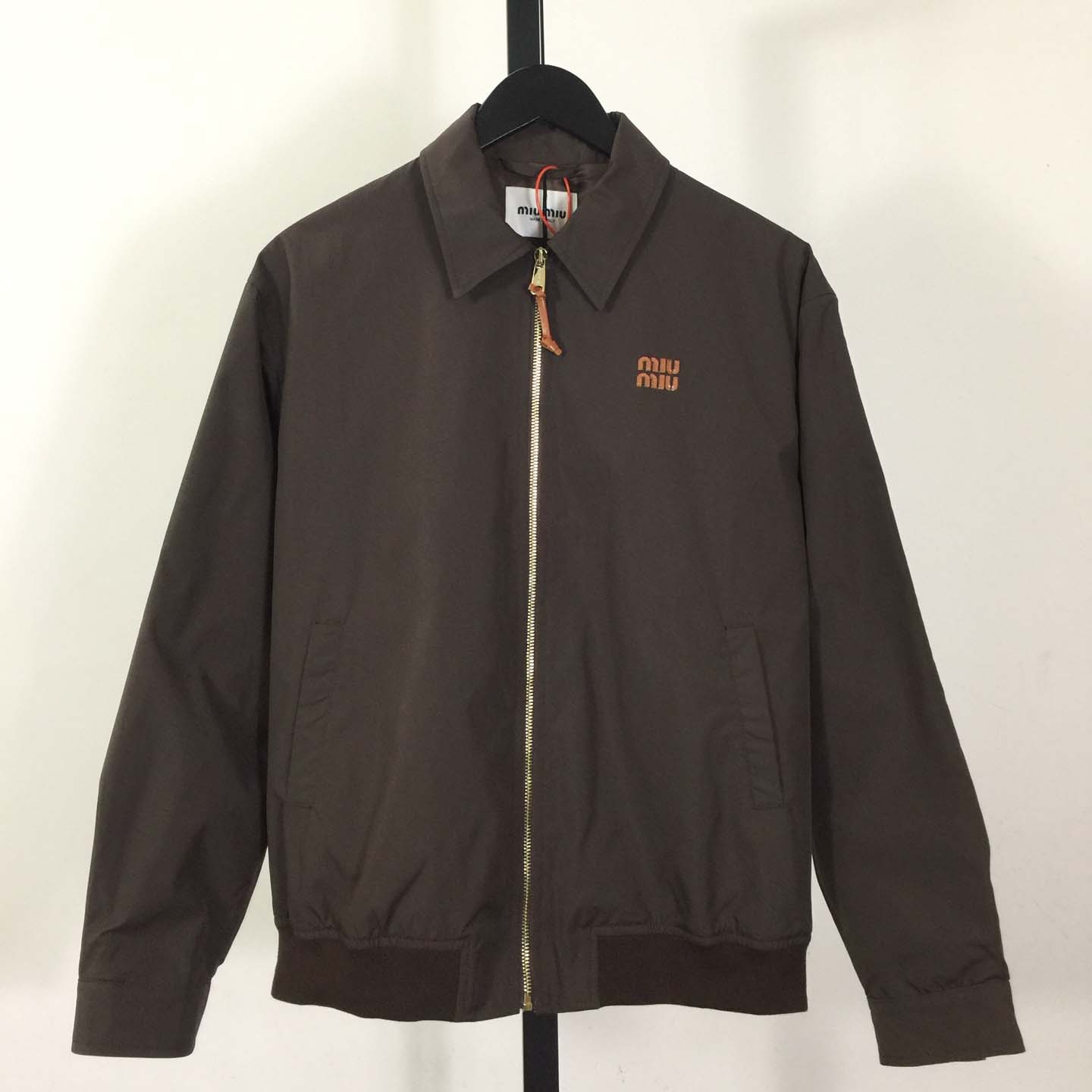 Miu Miu Panama Cotton Blouson Jacket - DesignerGu