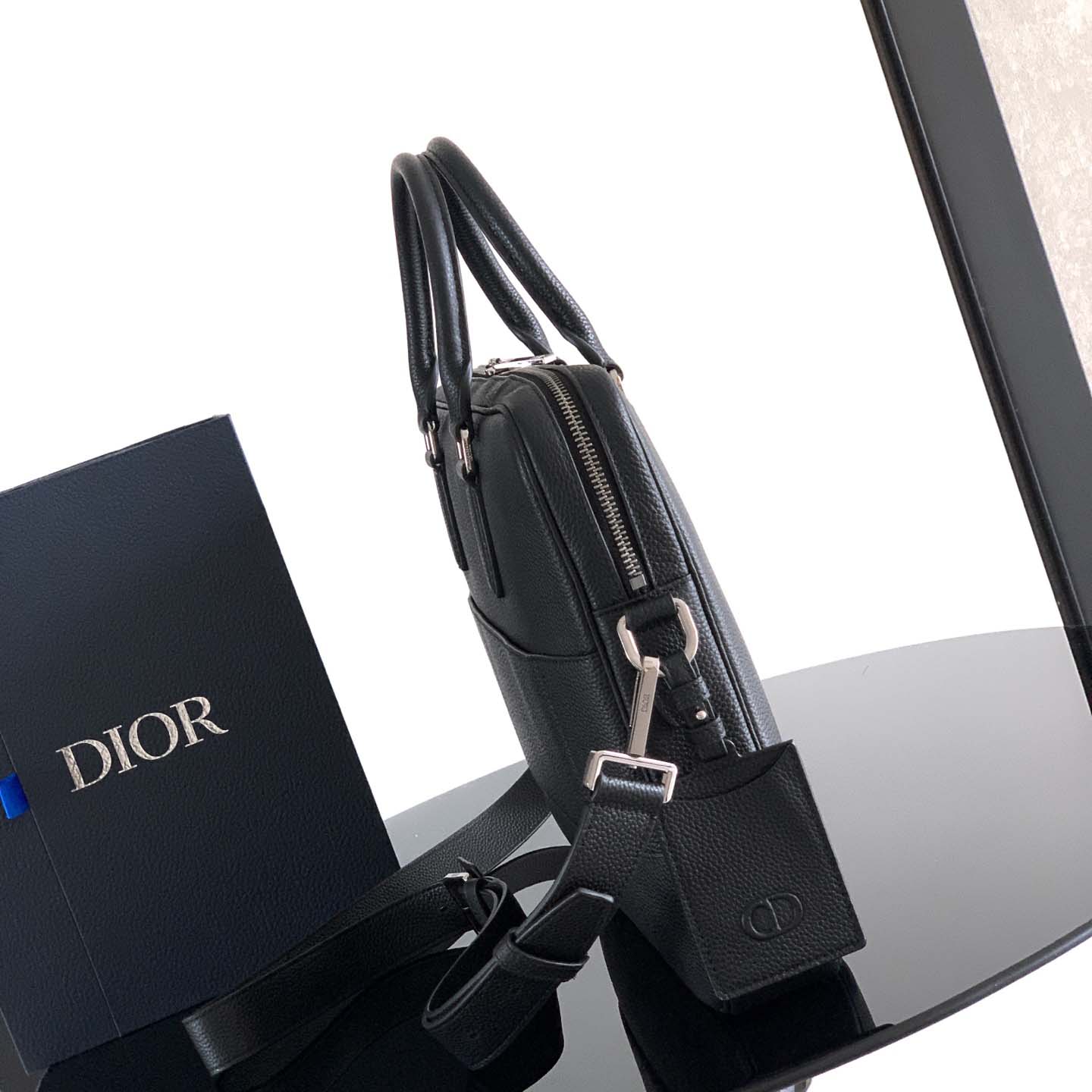 Dior CD Icon A5 Triangle Pouch  - DesignerGu