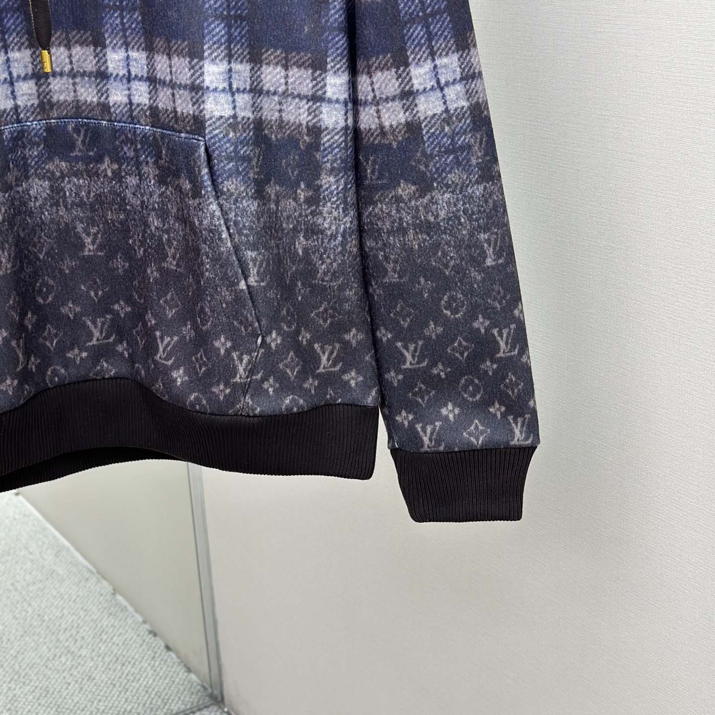 Louis Vuitton Monogram Faded Plaid Hoodie  - DesignerGu