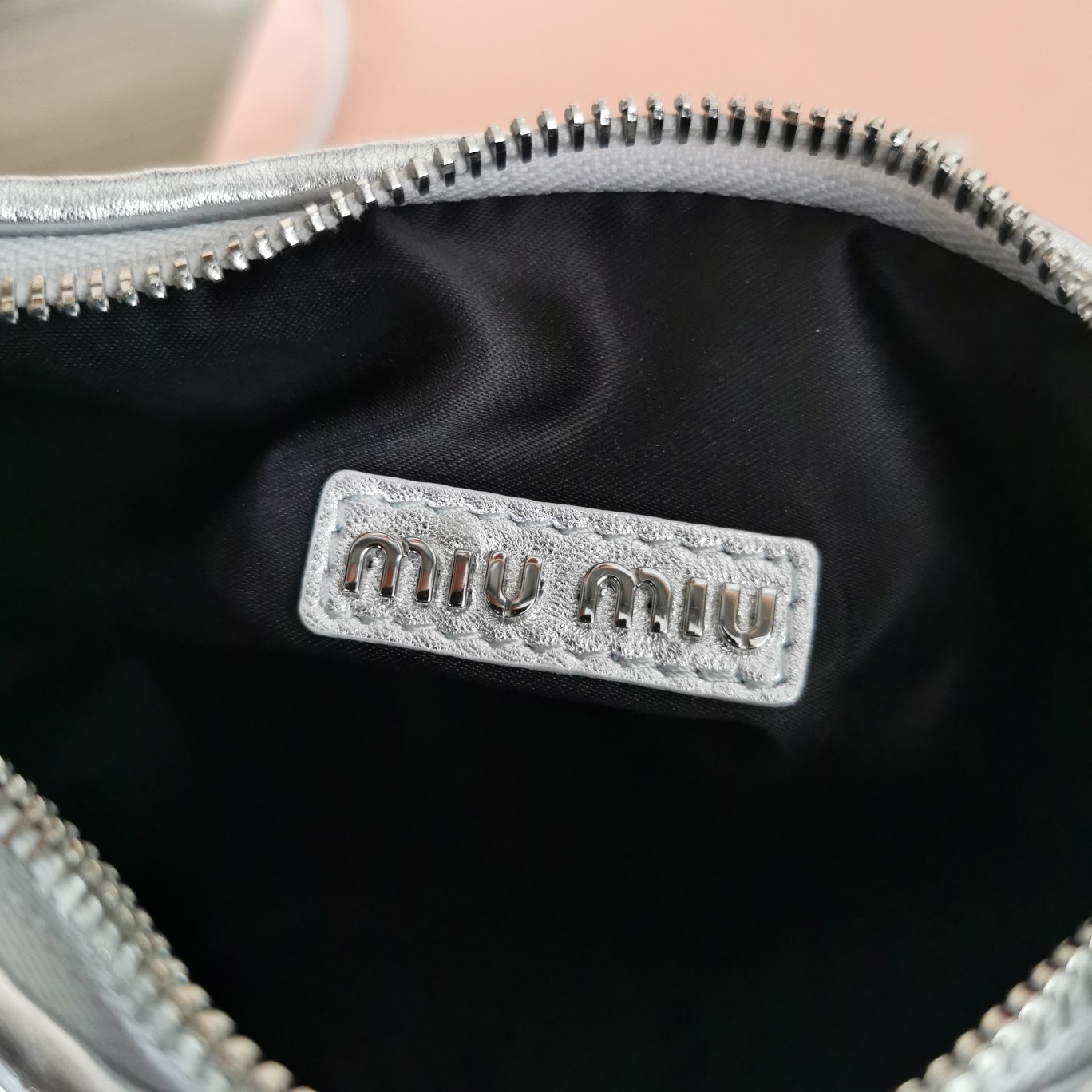 Miu Miu Wander Matelassé Nappa Leather Hobo Bag  - DesignerGu