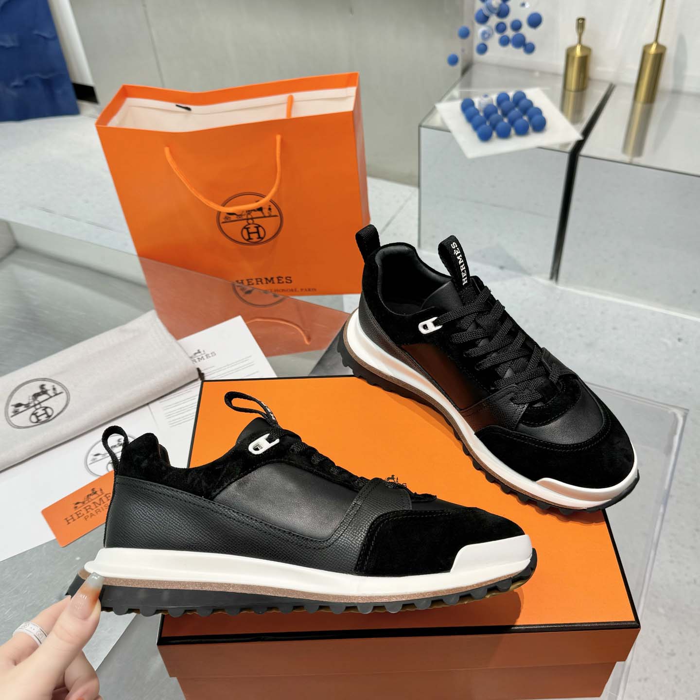 Hermes Leader Sneaker - DesignerGu