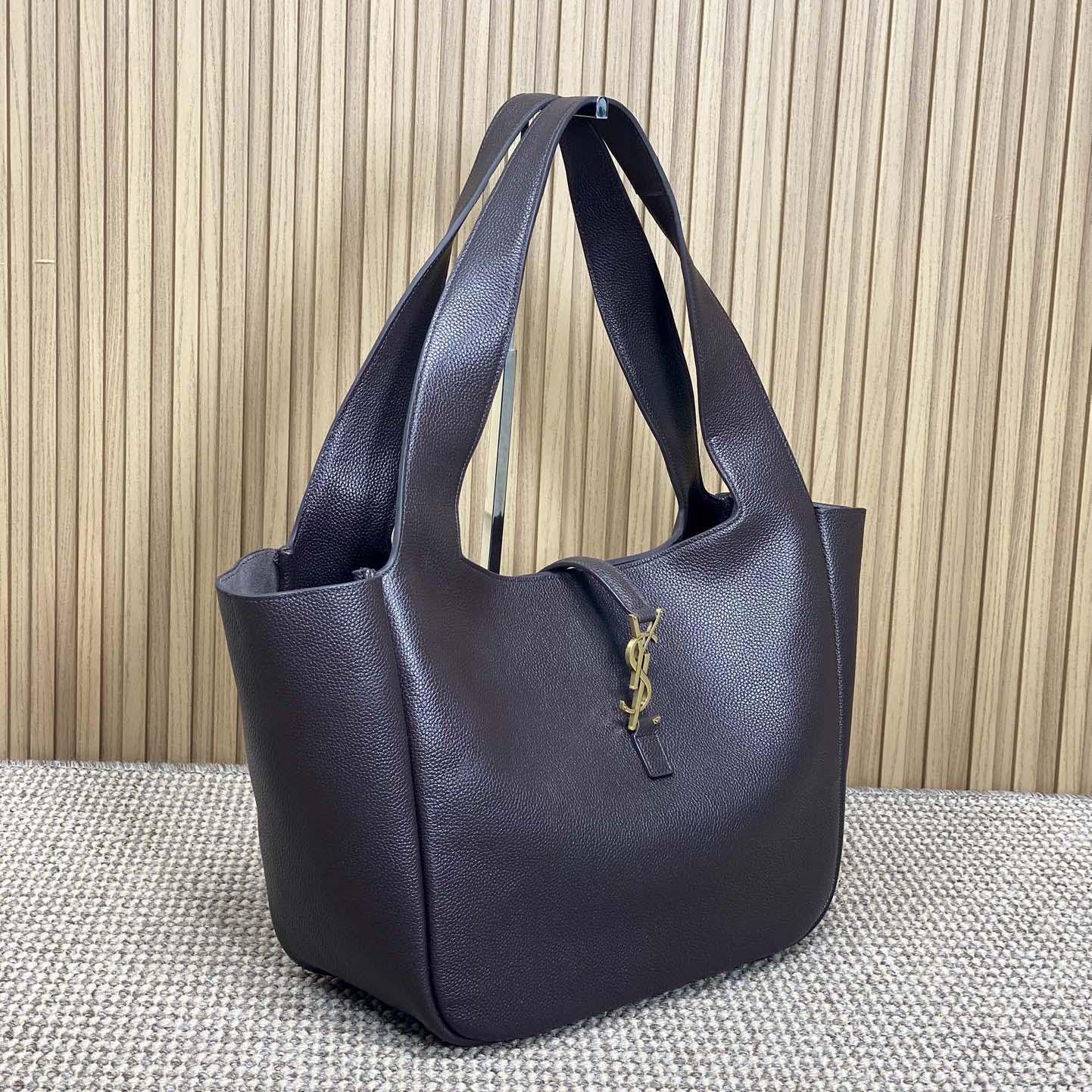 Saint Laurent LE 5 À 7 Bea In Grained Leather - DesignerGu