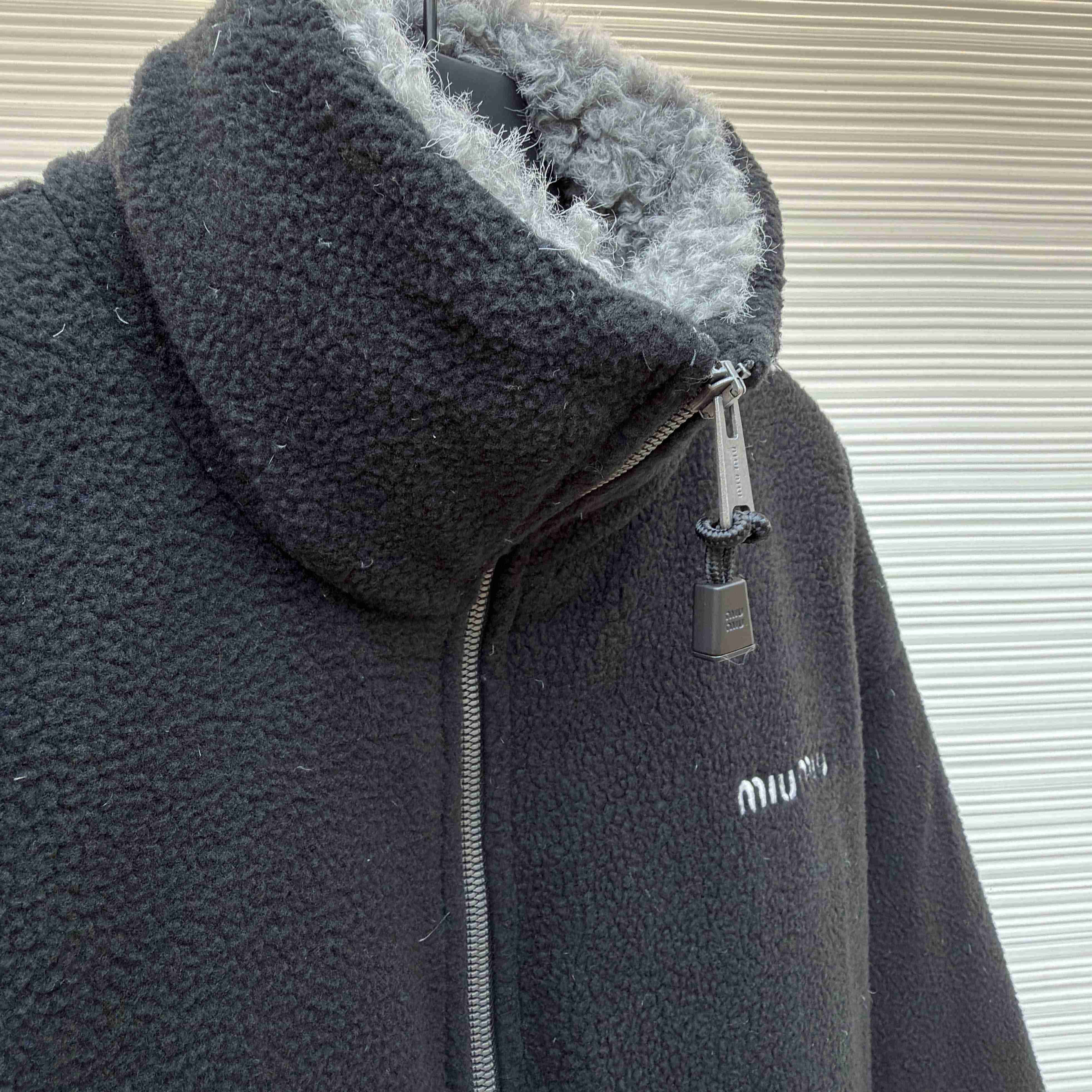 Miu Miu Fleece Down Jacket - DesignerGu