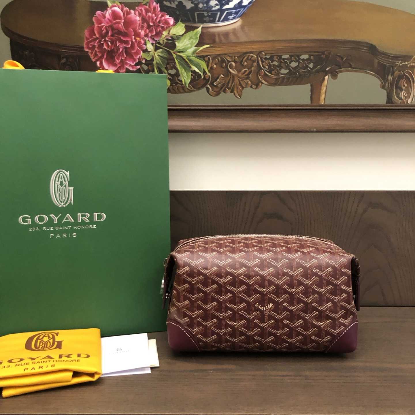 Goyard Bowling 25 Toiletry Bag - DesignerGu
