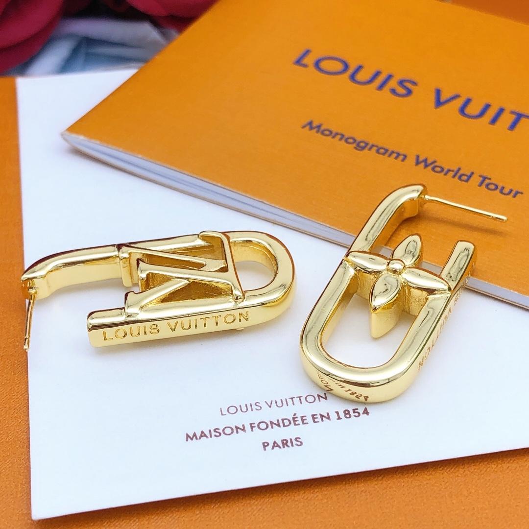 Louis Vuitton My LV Chain Earrings S00 - DesignerGu