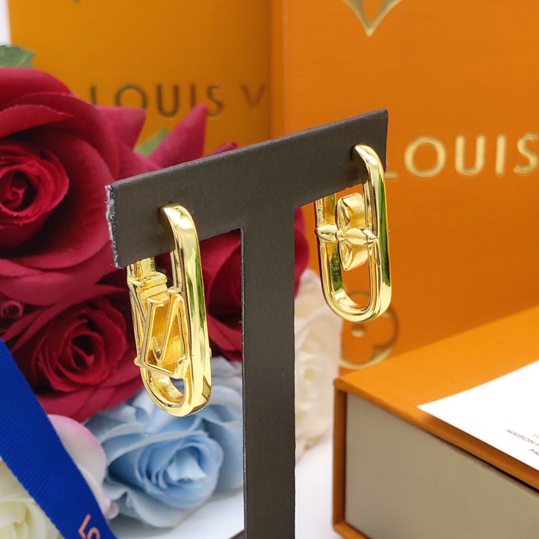 Louis Vuitton My LV Chain Earrings S00 - DesignerGu