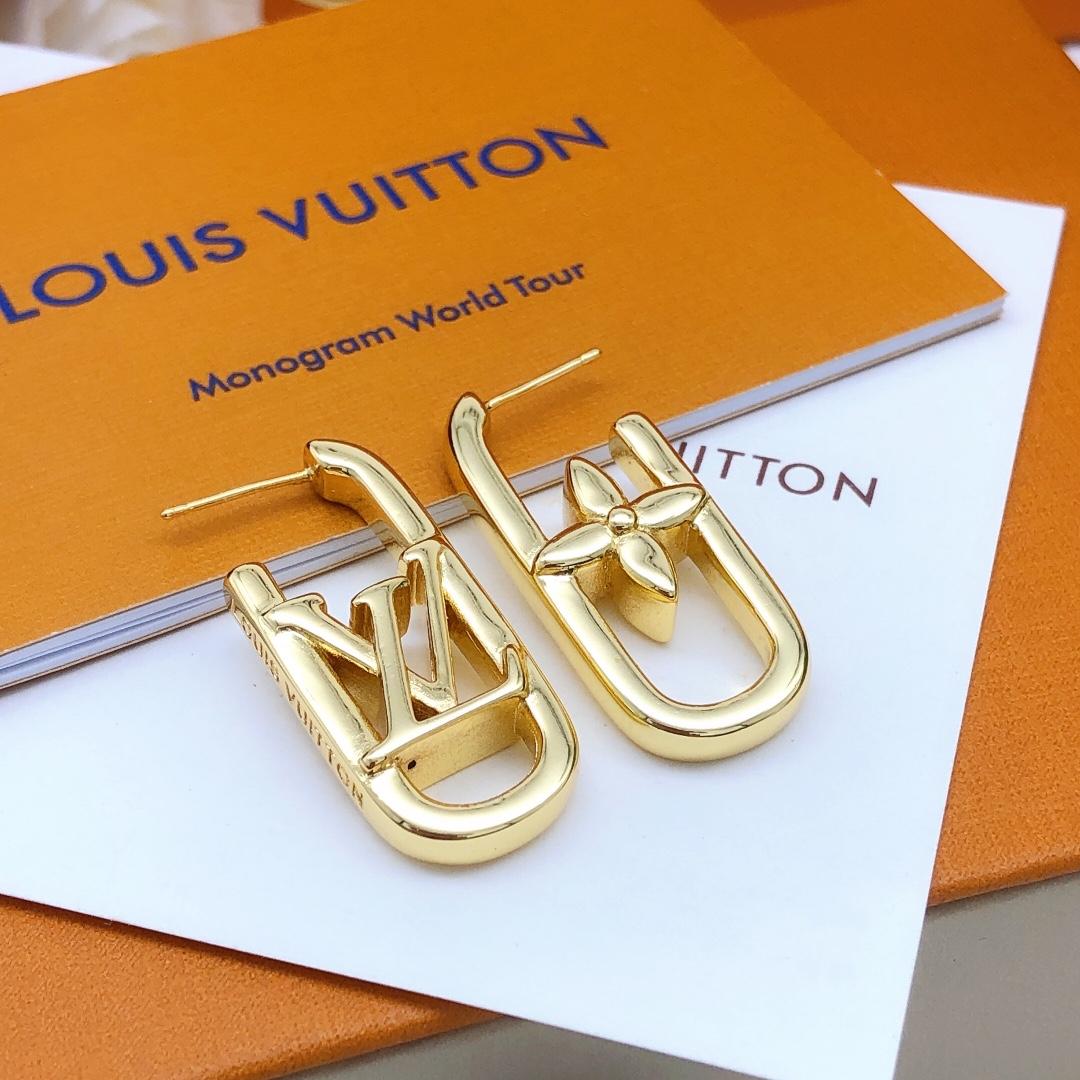 Louis Vuitton My LV Chain Earrings S00 - DesignerGu