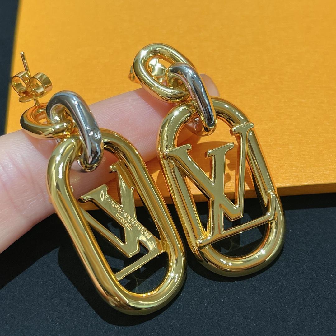 Louis Vuitton My LV Chain Earrings S00 - DesignerGu