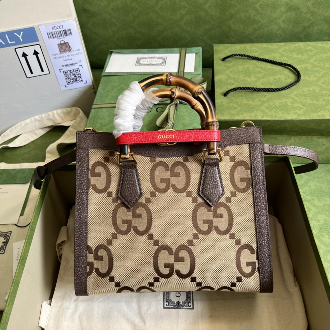 Gucci Diana Tote Bag    27*24*11cm - DesignerGu