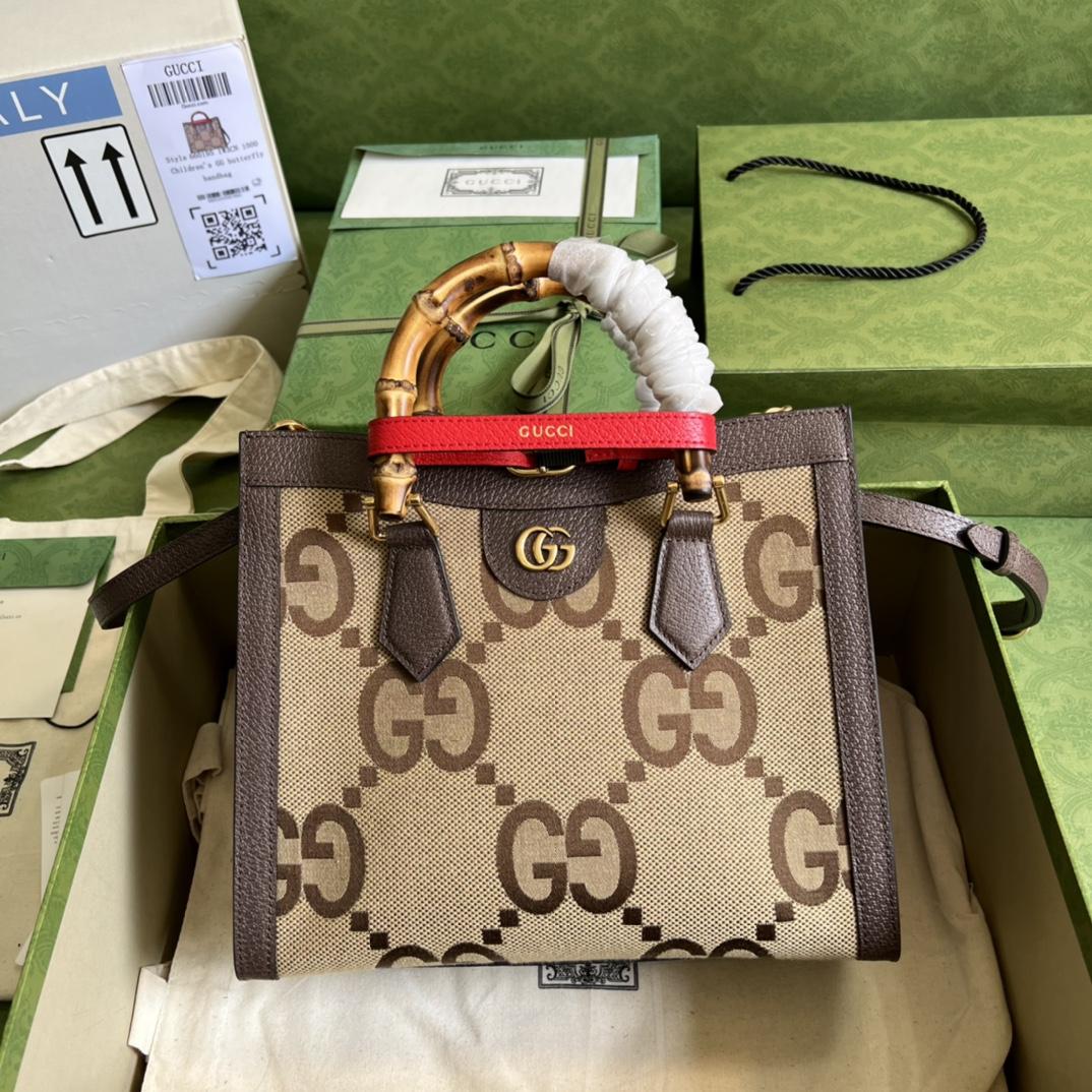 Gucci Diana Tote Bag    27*24*11cm - DesignerGu