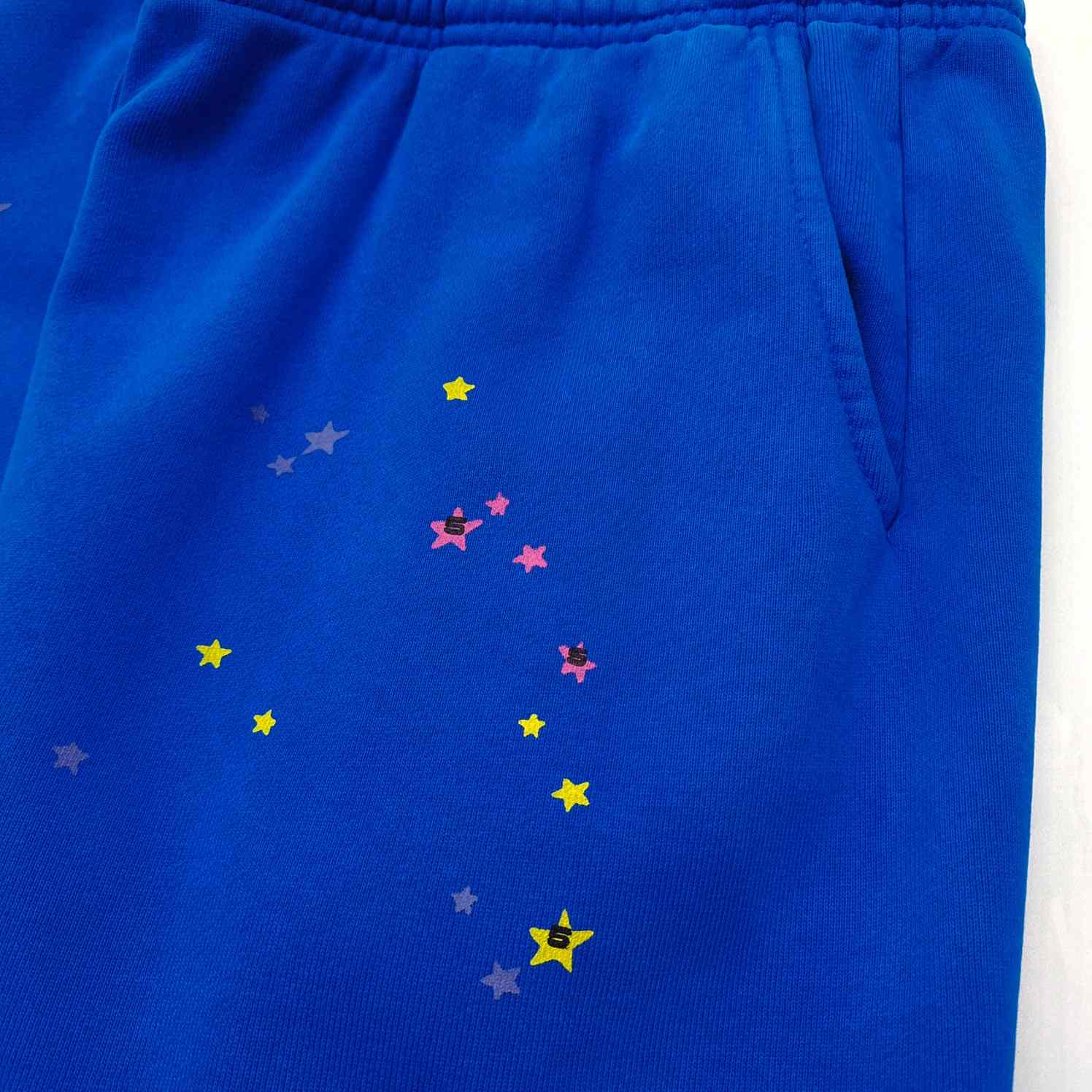 Sp5der P*NK V2 Sweatpant 'blue'  - DesignerGu