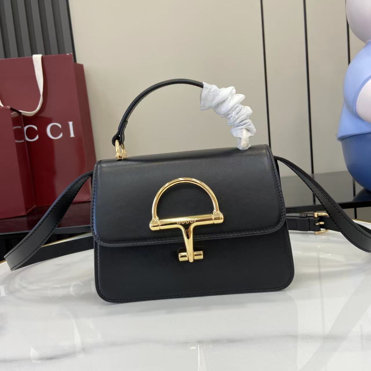 Gucci Siena Small Top Handle Bag - DesignerGu